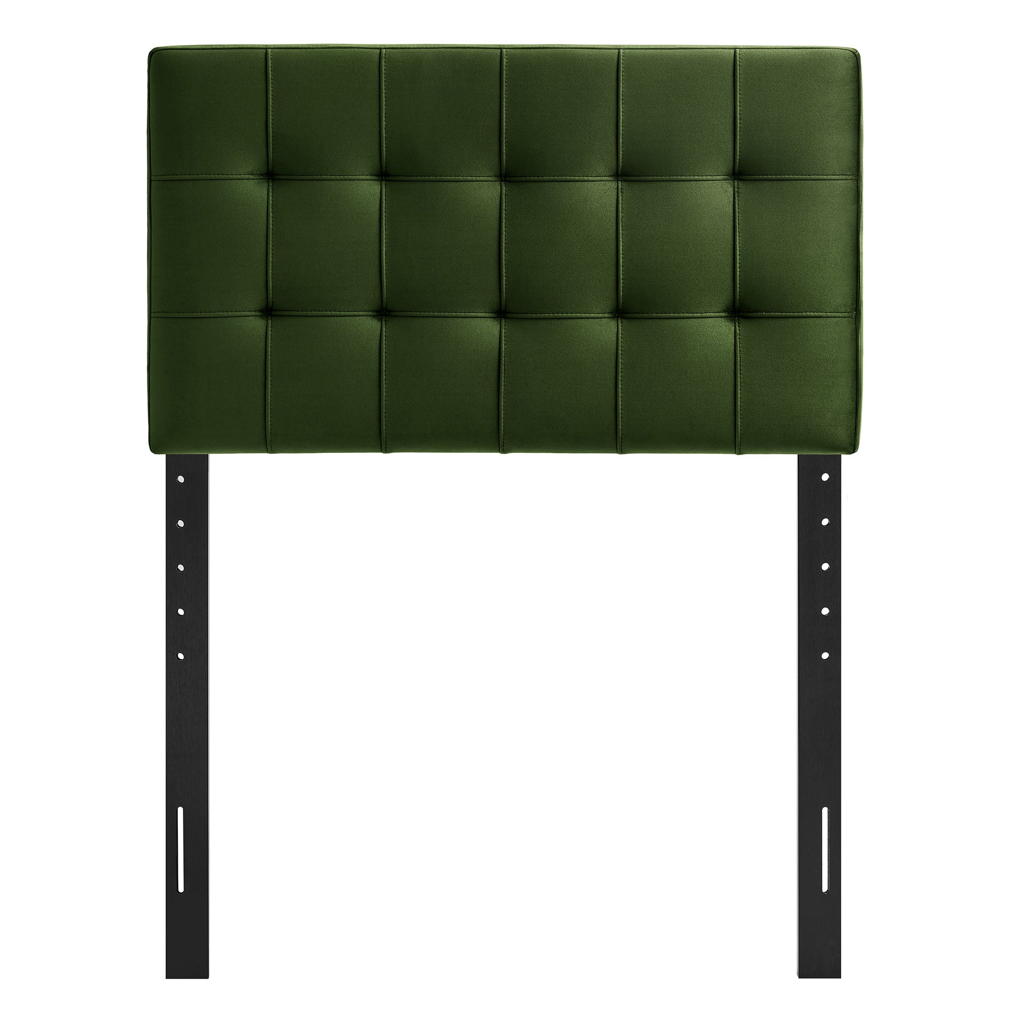 Lily Stain-Resistant Performance Velvet Twin Size Headboard