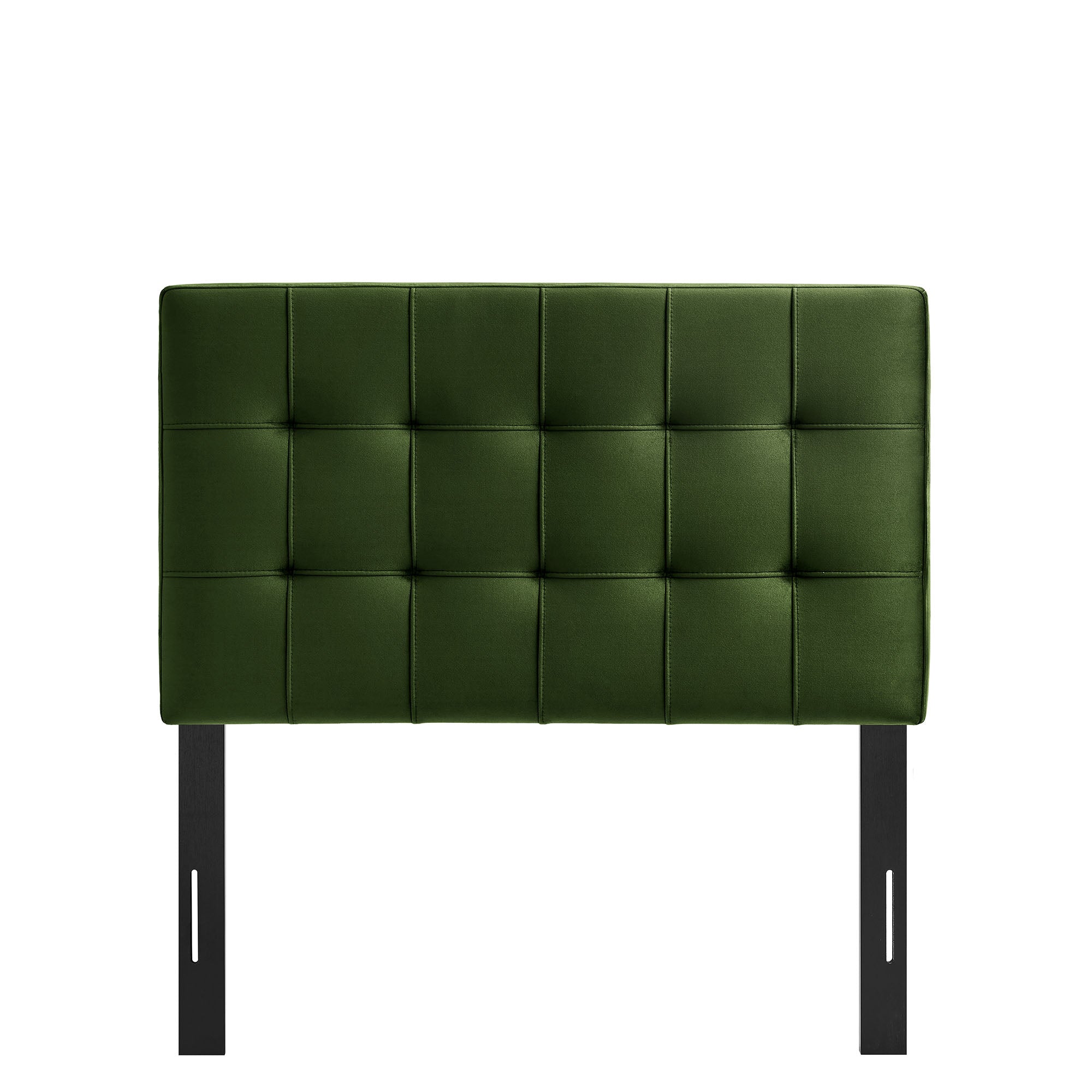 Lily Stain-Resistant Performance Velvet Twin Size Headboard