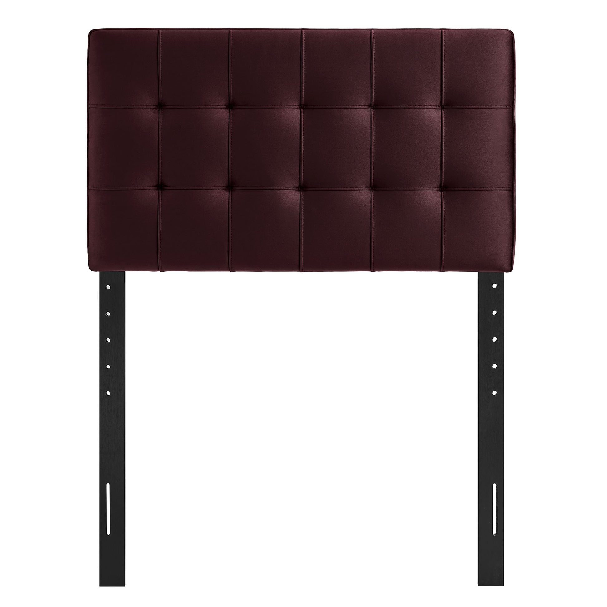 Lily Stain-Resistant Performance Velvet Twin Size Headboard