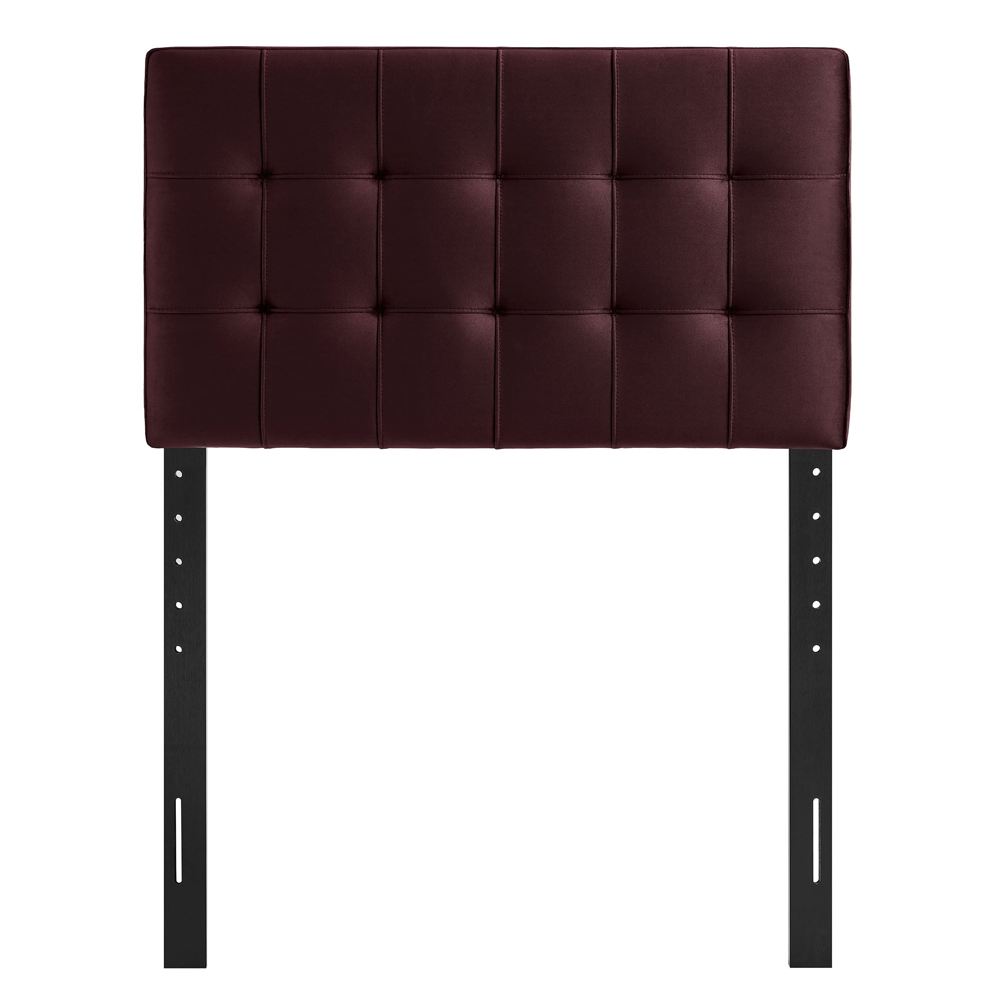 Lily Stain-Resistant Performance Velvet Twin Size Headboard