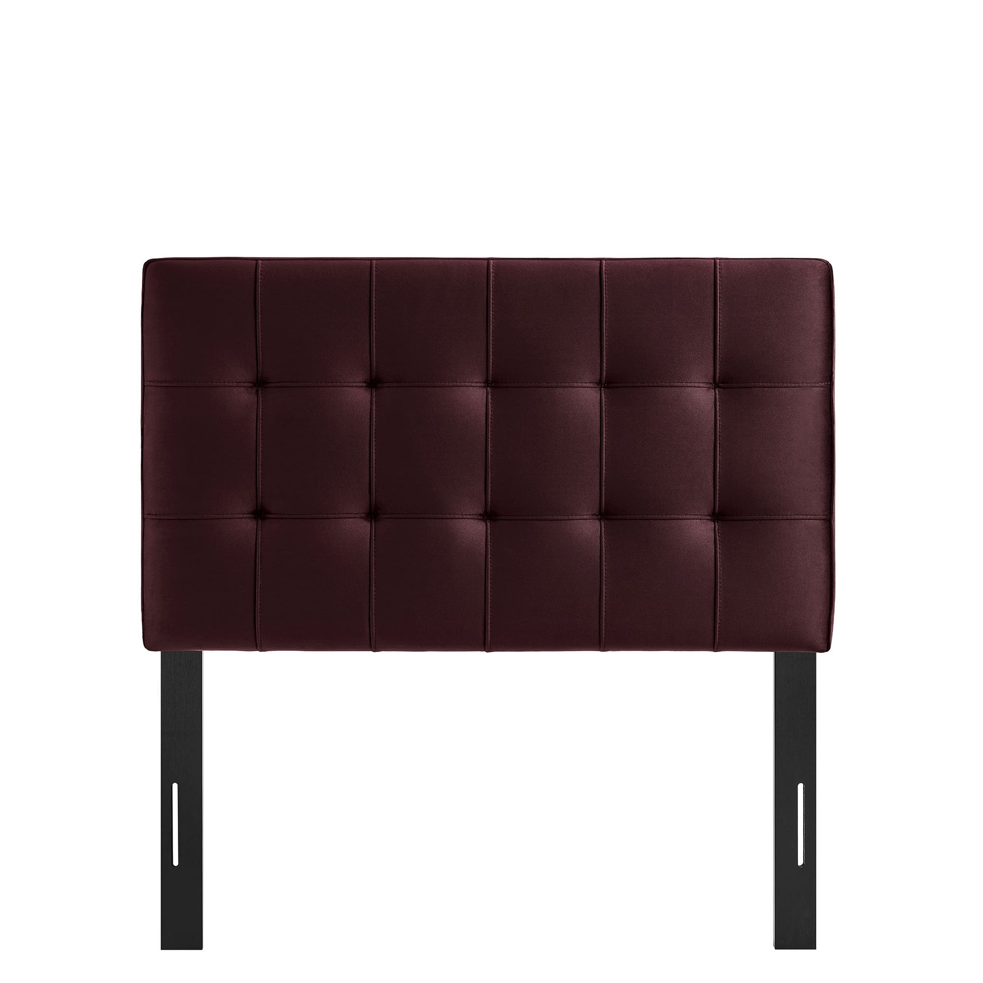 Lily Stain-Resistant Performance Velvet Twin Size Headboard
