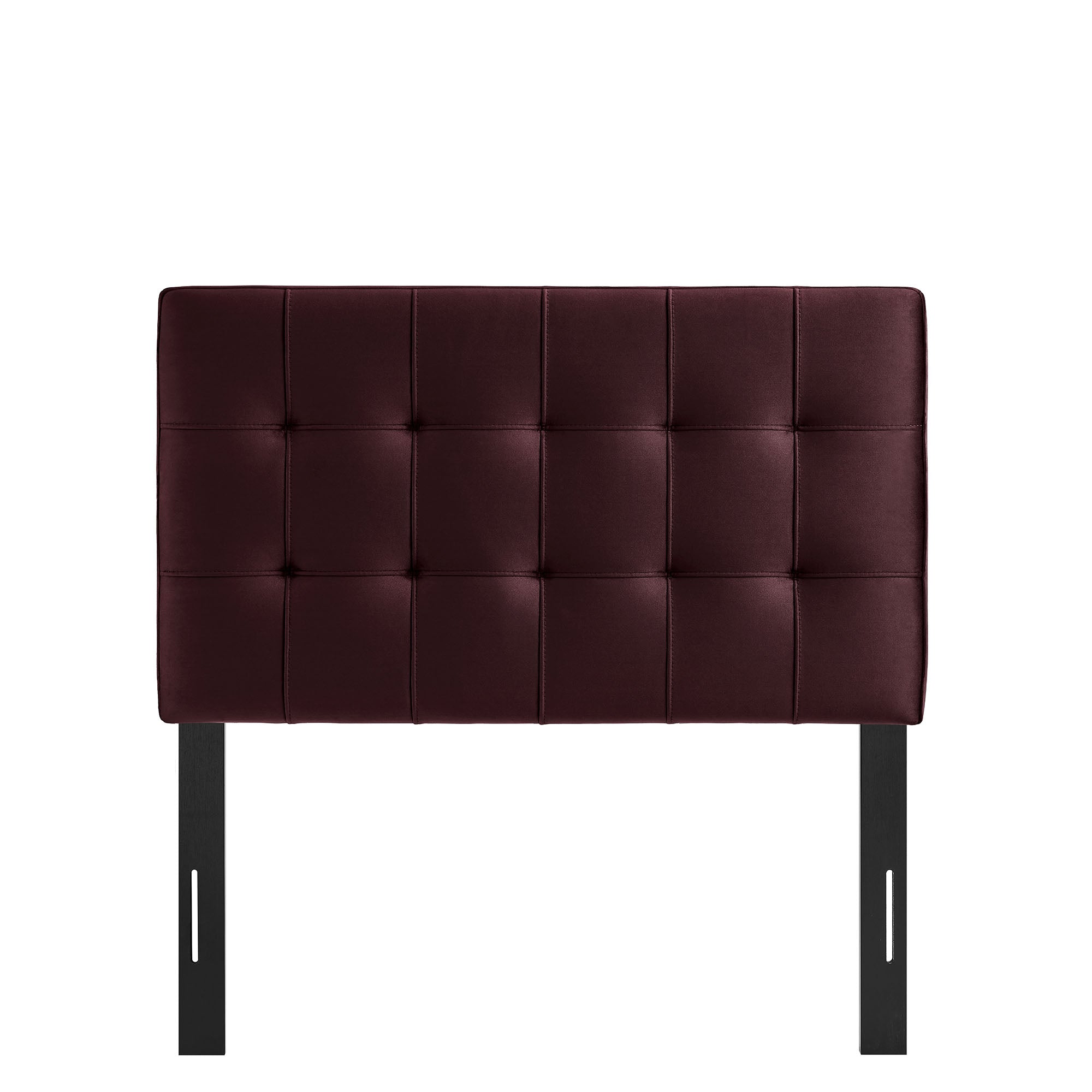Lily Stain-Resistant Performance Velvet Twin Size Headboard