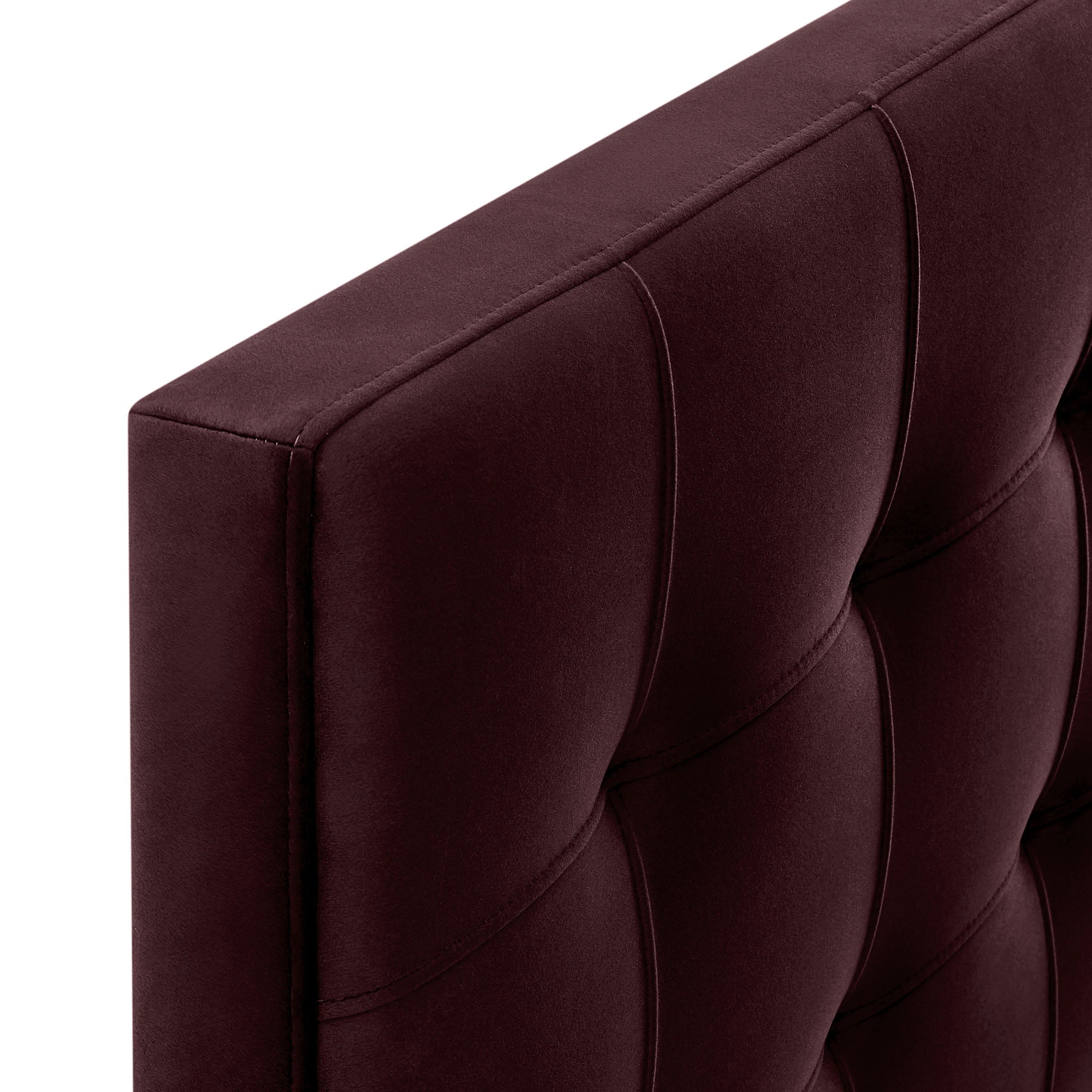 Lily Stain-Resistant Performance Velvet Twin Size Headboard