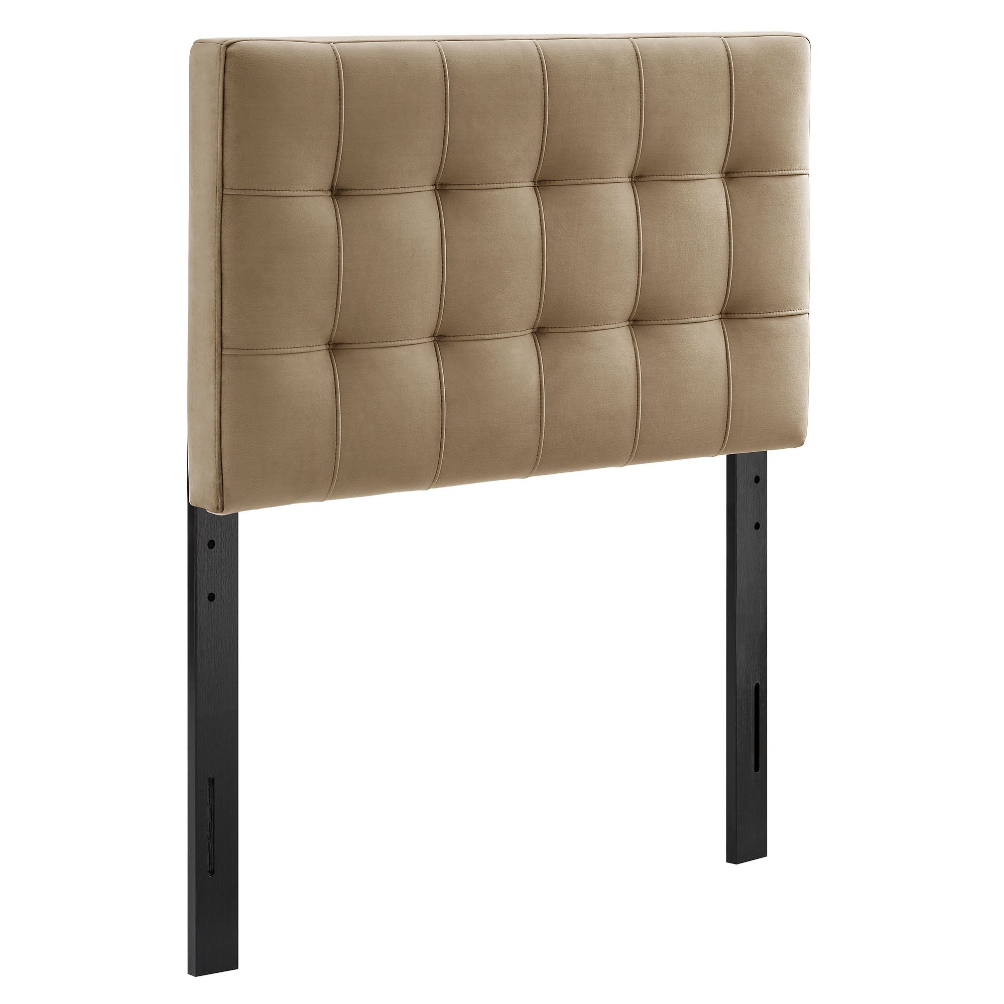 Lily Stain-Resistant Performance Velvet Twin Size Headboard