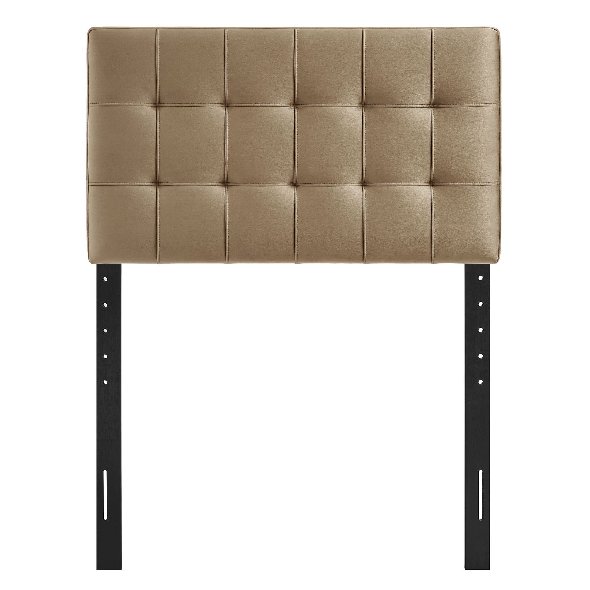 Lily Stain-Resistant Performance Velvet Twin Size Headboard