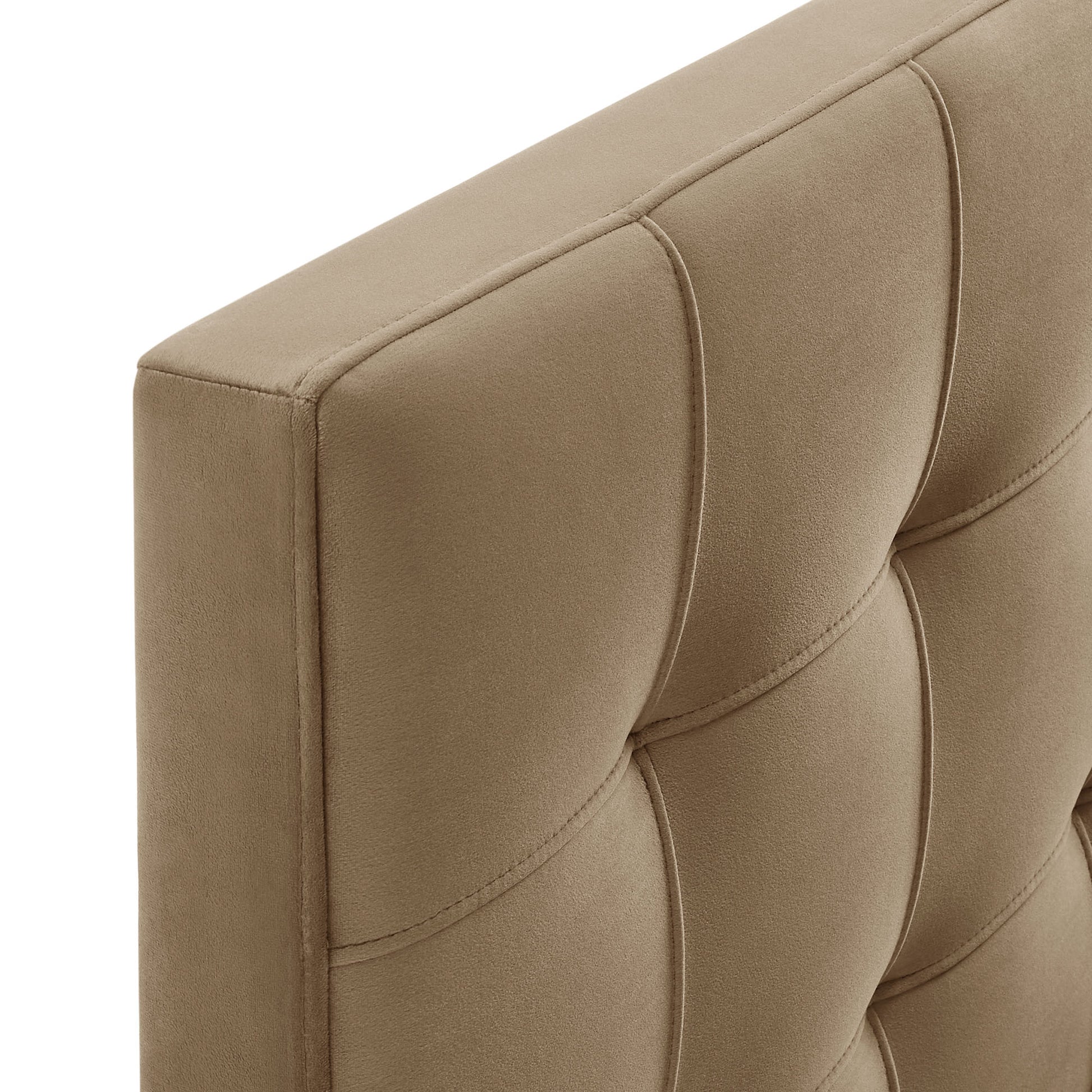 Lily Stain-Resistant Performance Velvet Twin Size Headboard