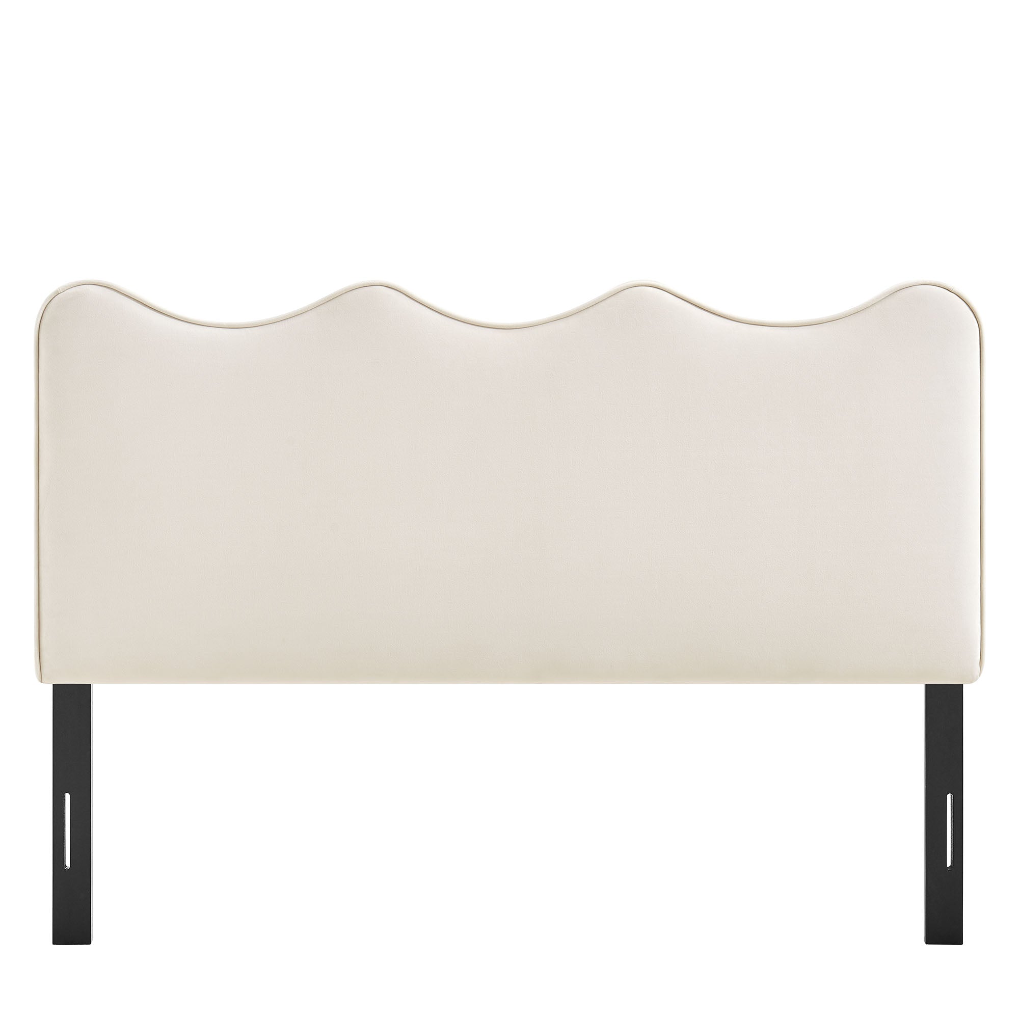 Athena Stain-Resistant Performance Velvet King Size Headboard - Moss Green