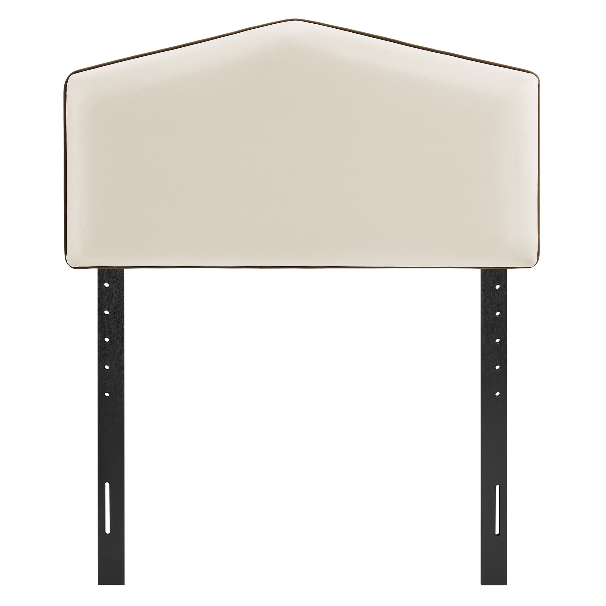 Cosette Performance Velvet Twin Size Headboard - Taupe