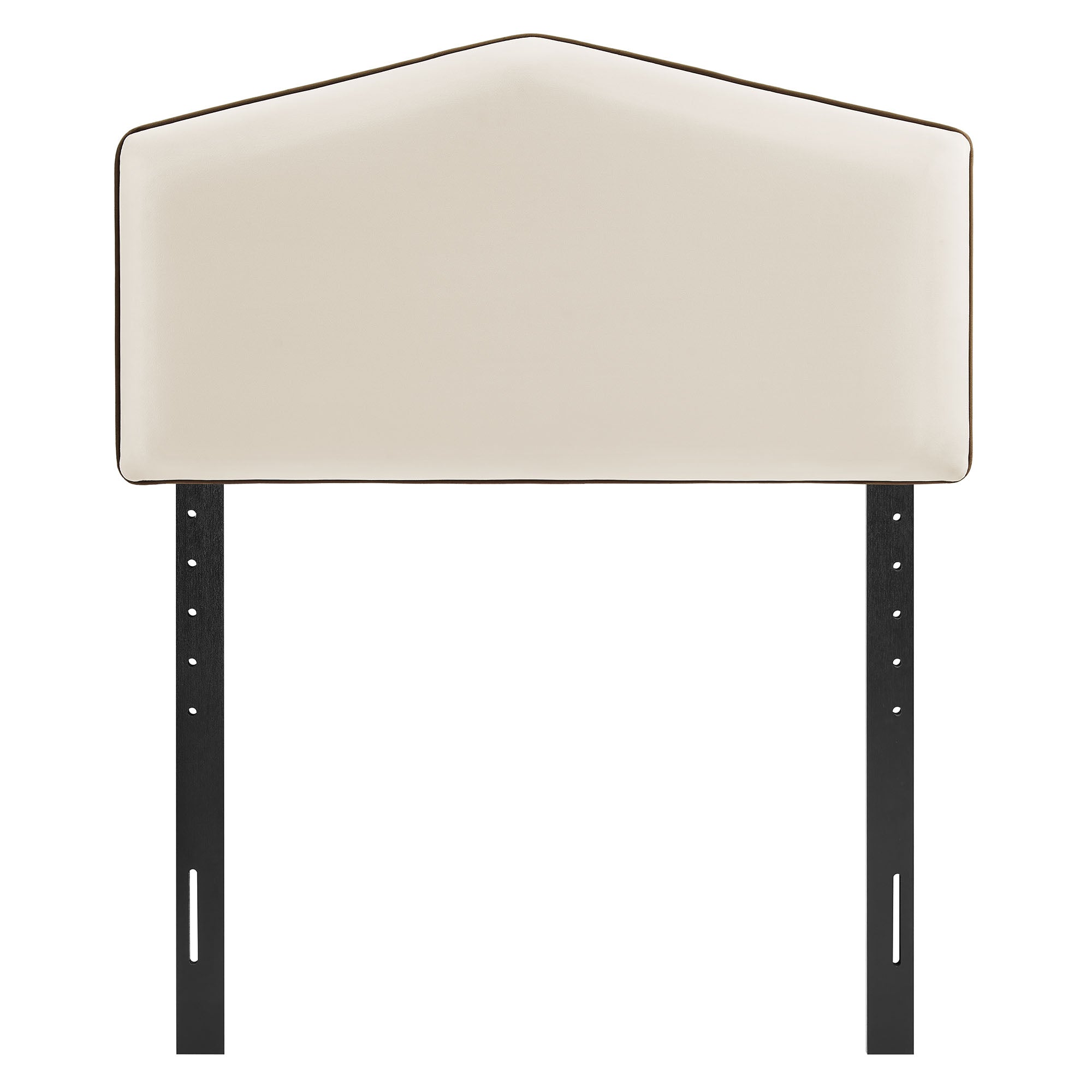 Cosette Performance Velvet Twin Size Headboard - Taupe