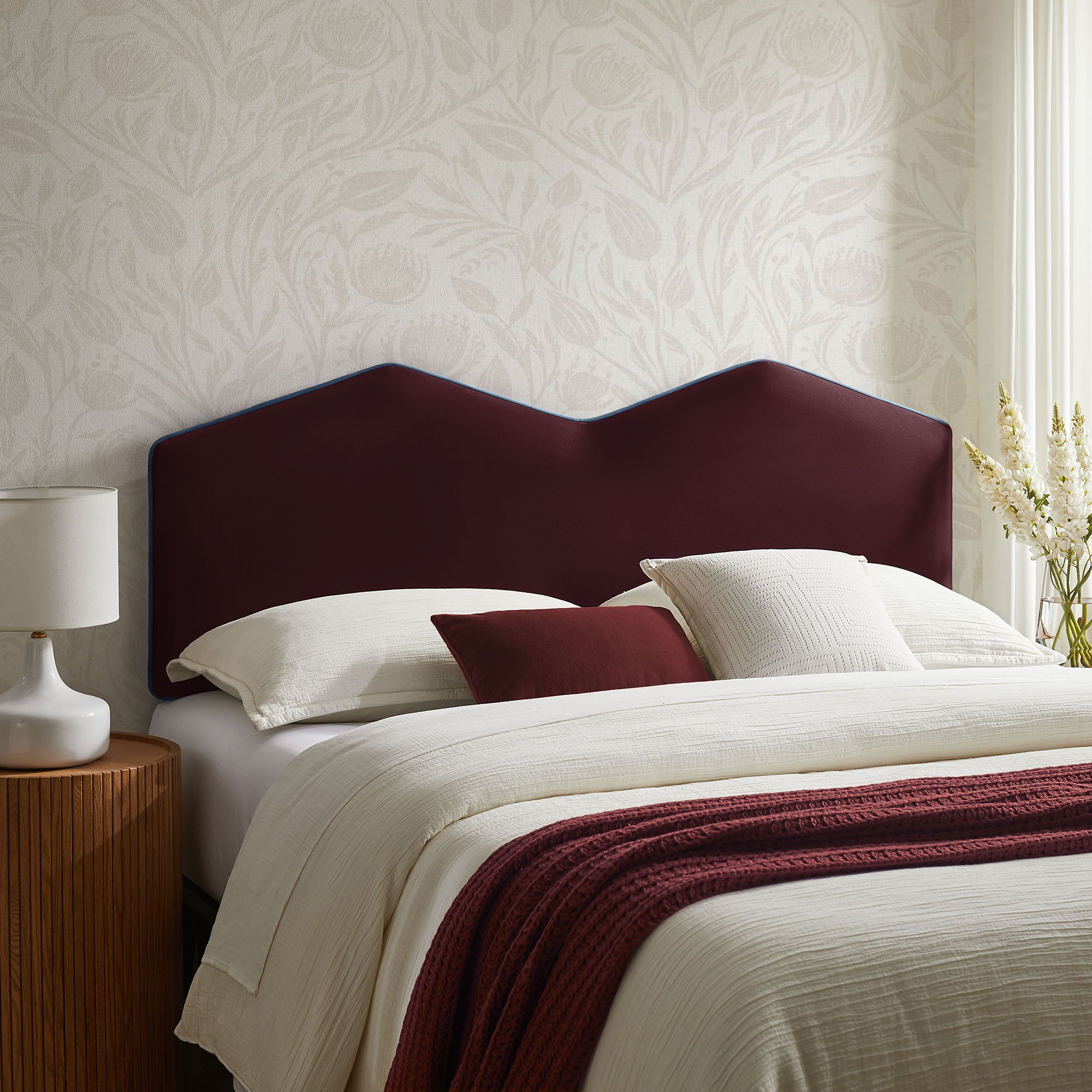 Cosette Performance Velvet Full Size Headboard