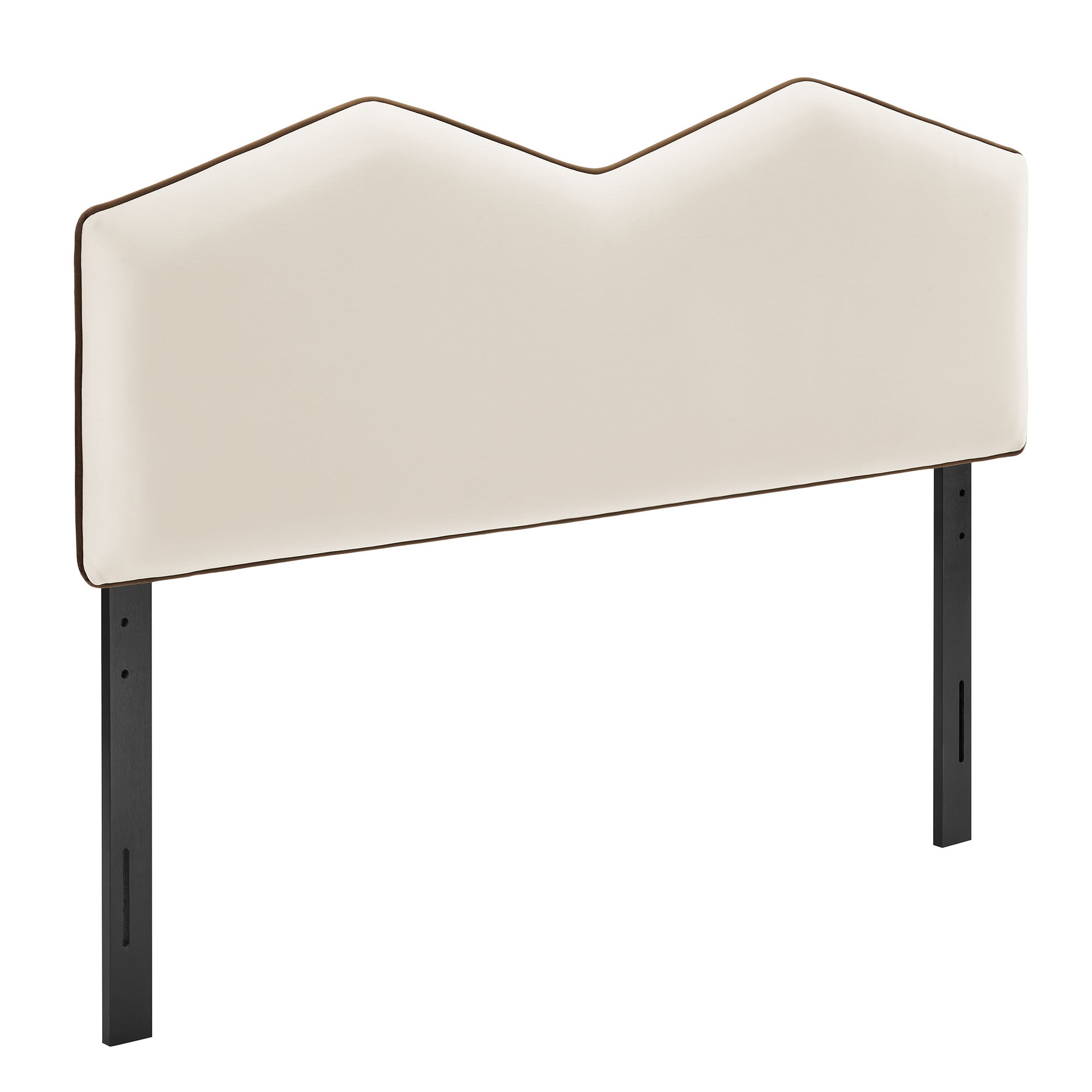 Cosette Performance Velvet King Size Headboard - Alabaster