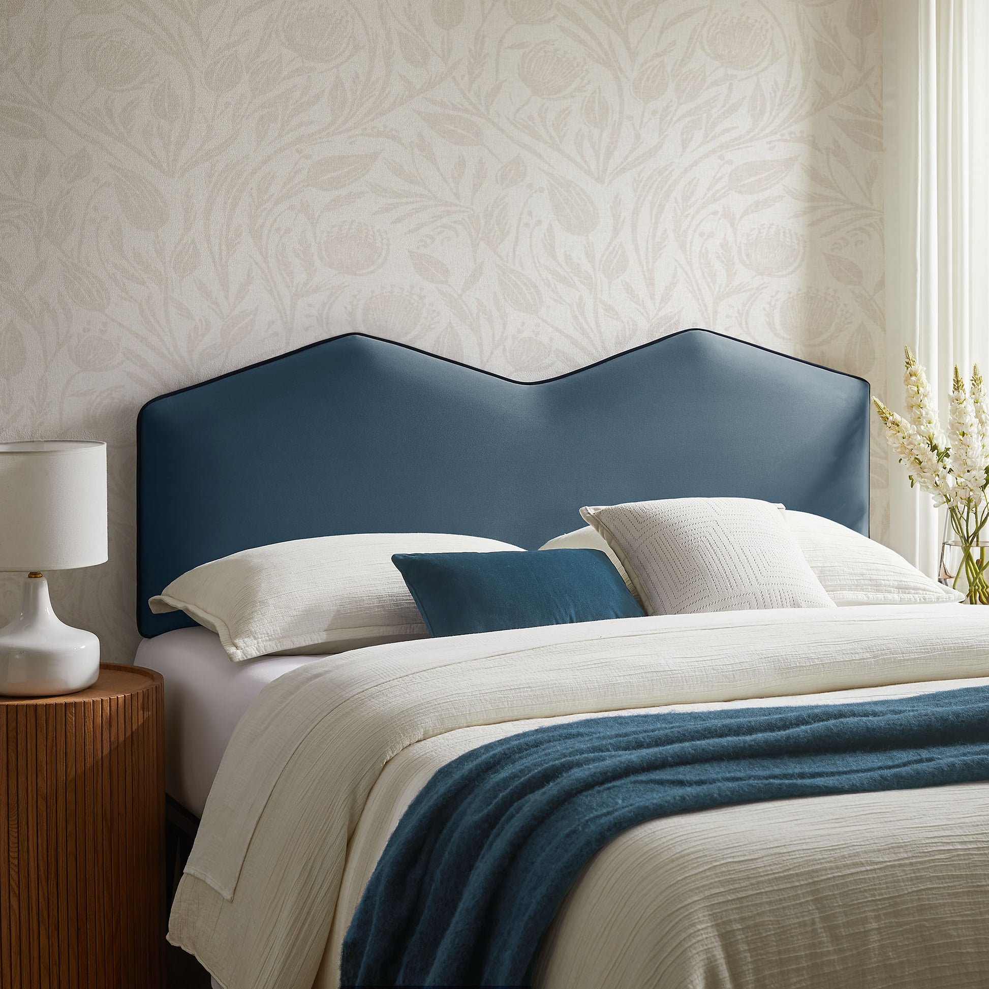Cosette Performance Velvet King Size Headboard