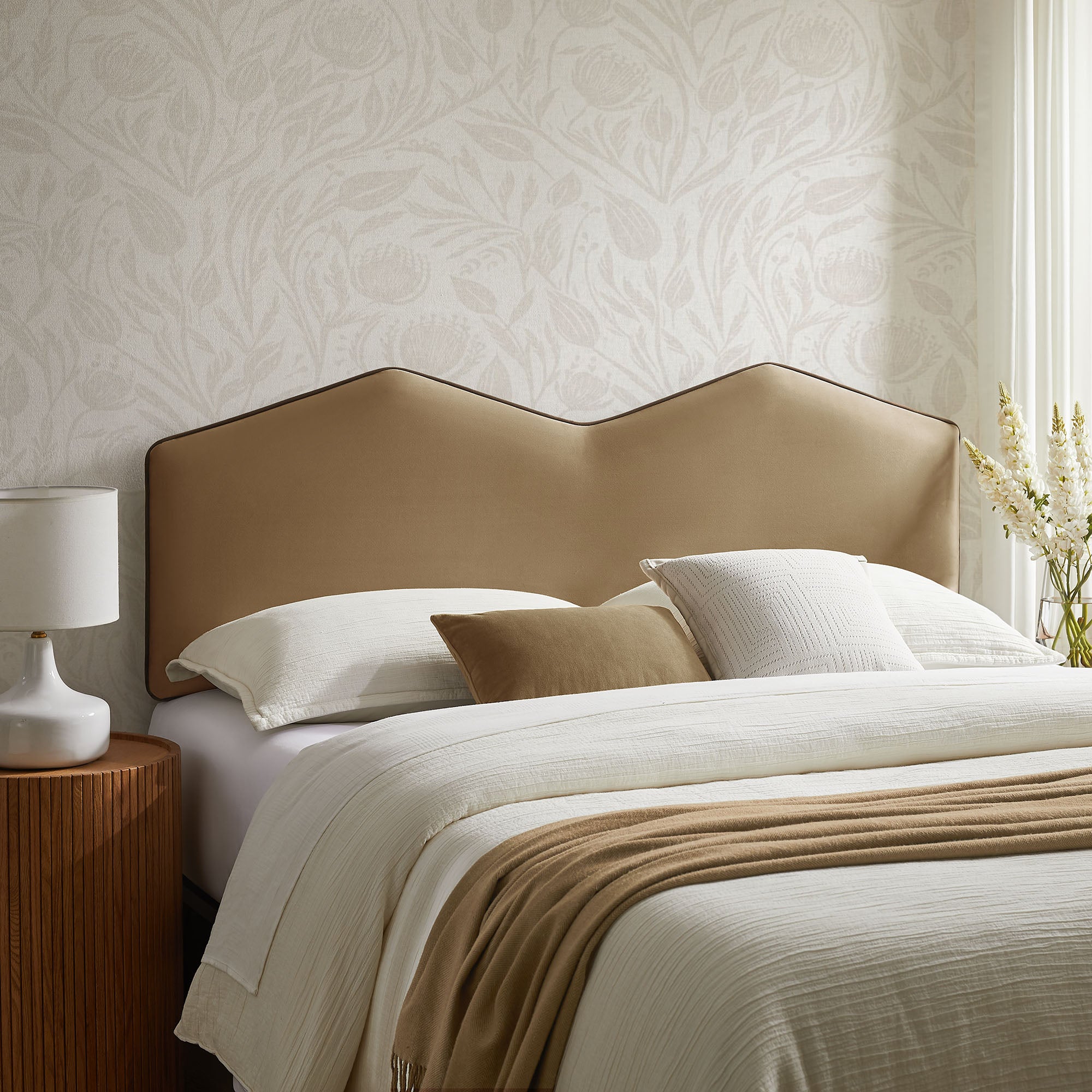 Cosette Performance Velvet King Size Headboard