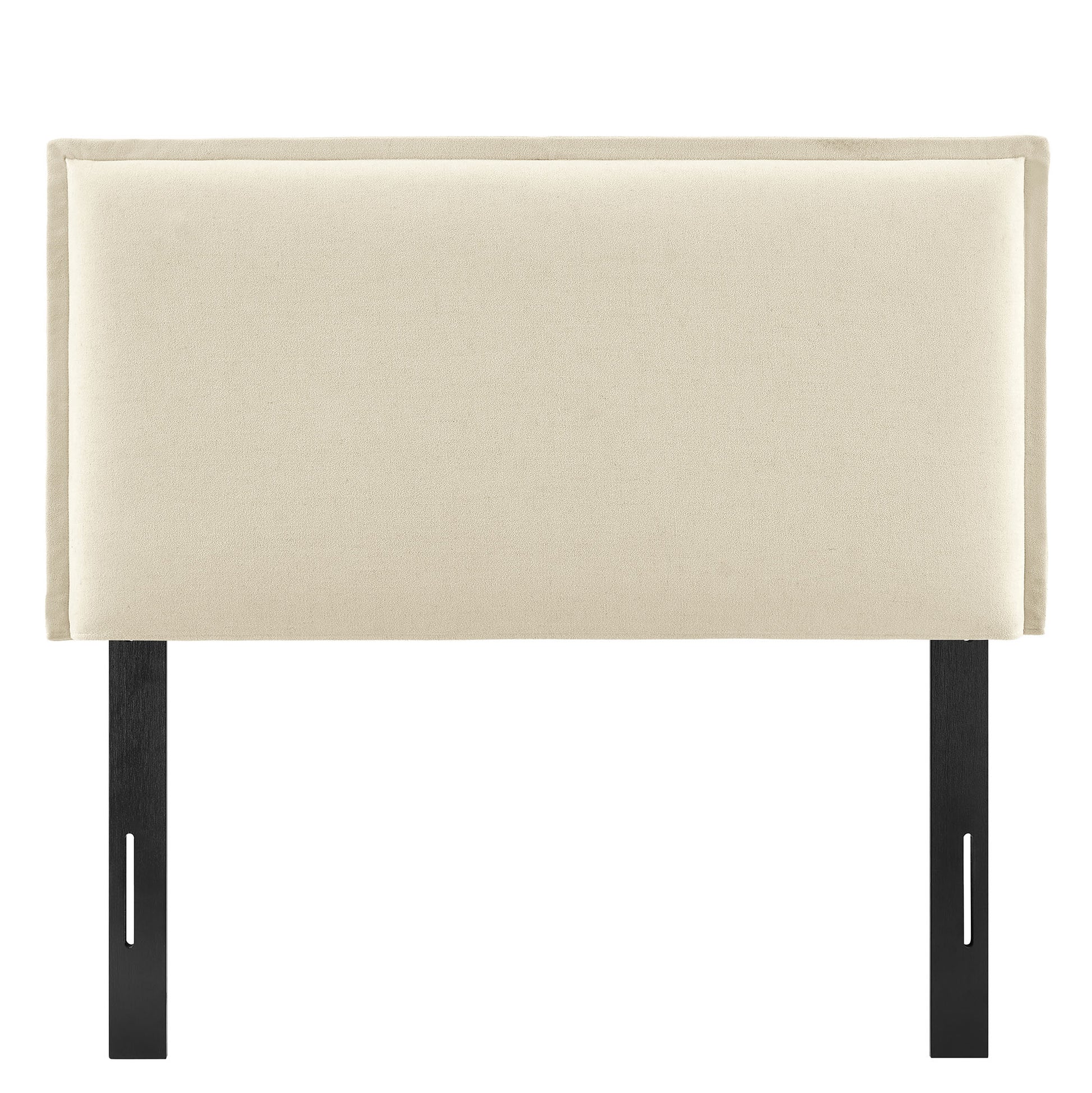 Camille Upholstered Linen Blend Twin Size Headboard
