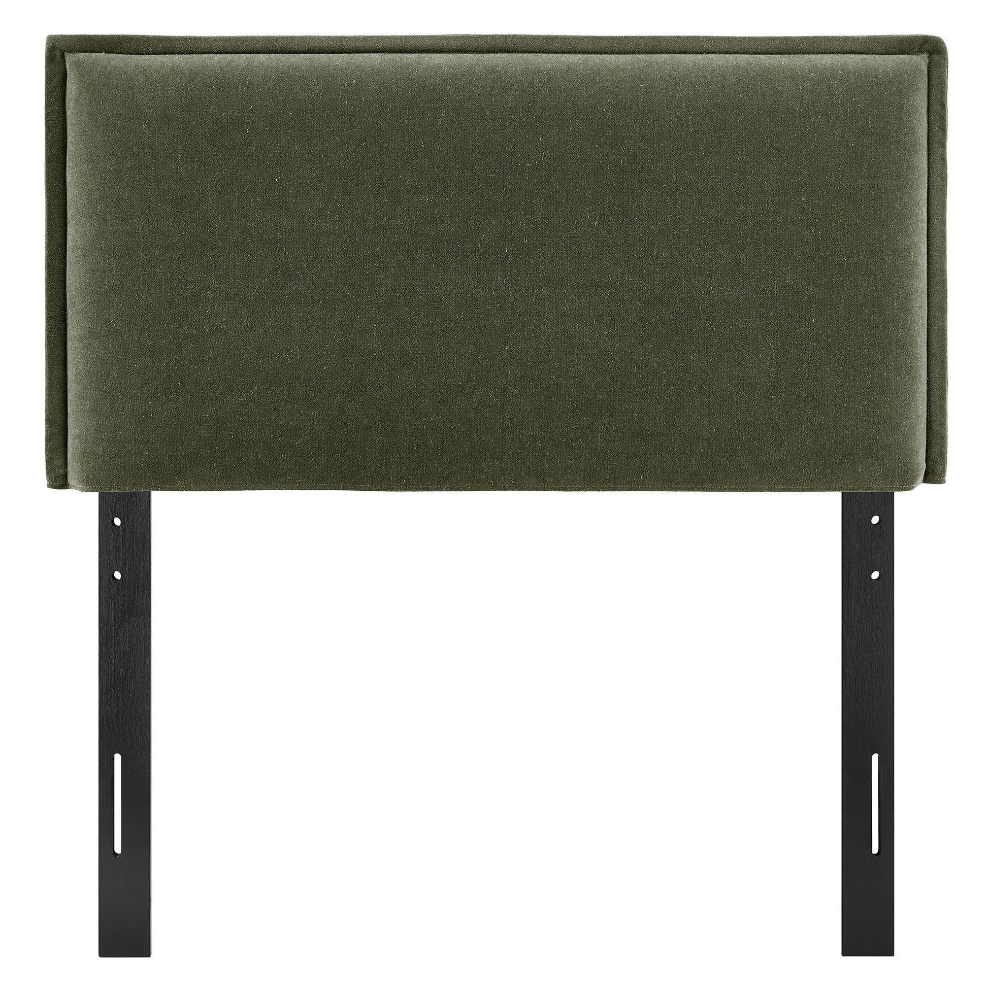 Camille Upholstered Linen Blend Twin Size Headboard