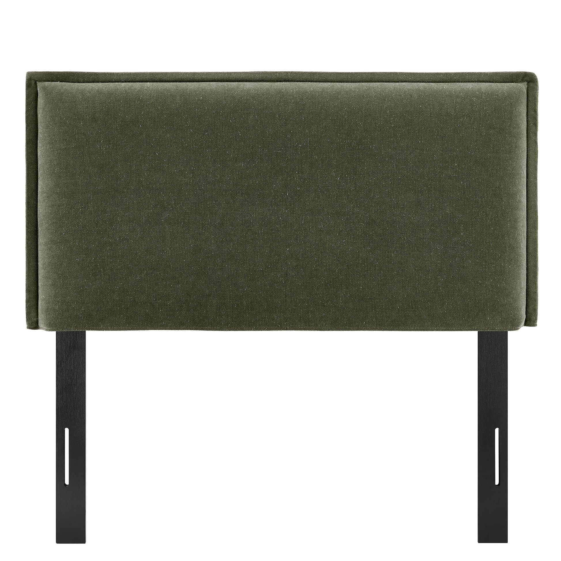 Camille Upholstered Linen Blend Twin Size Headboard