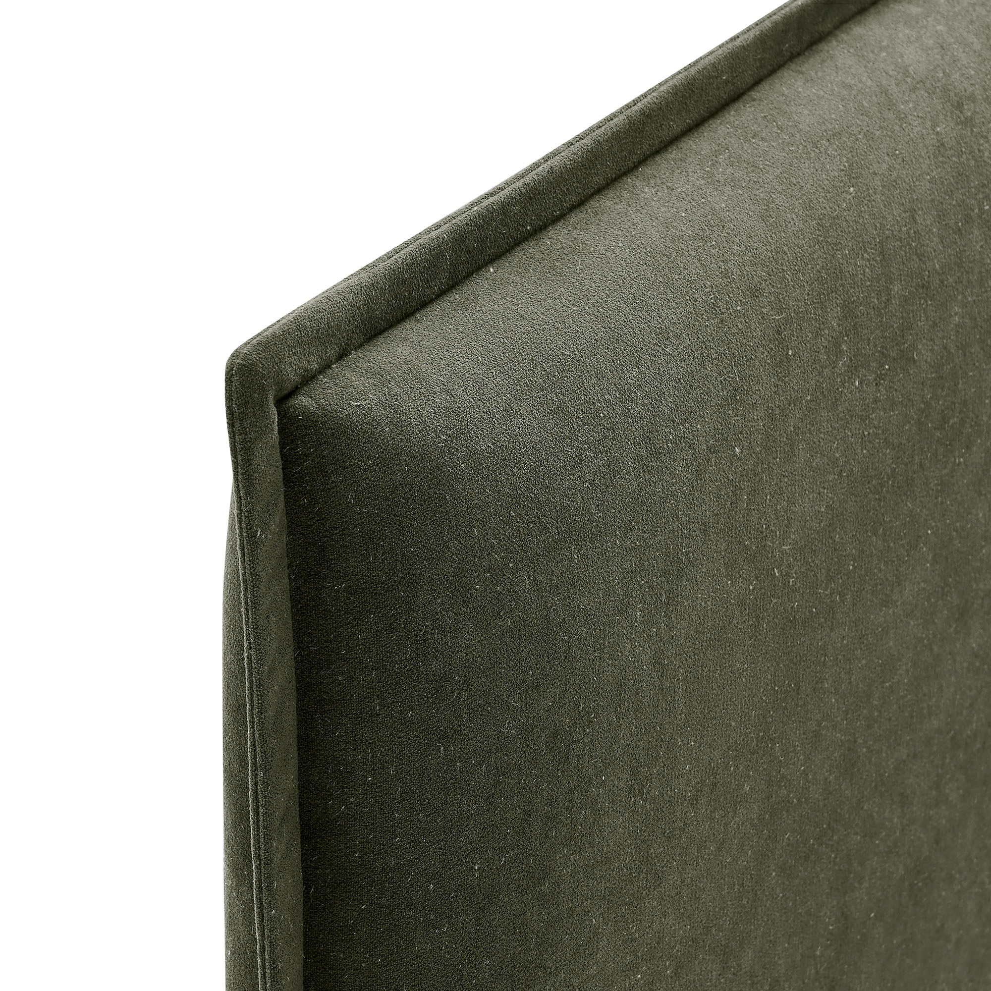 Camille Upholstered Linen Blend Twin Size Headboard