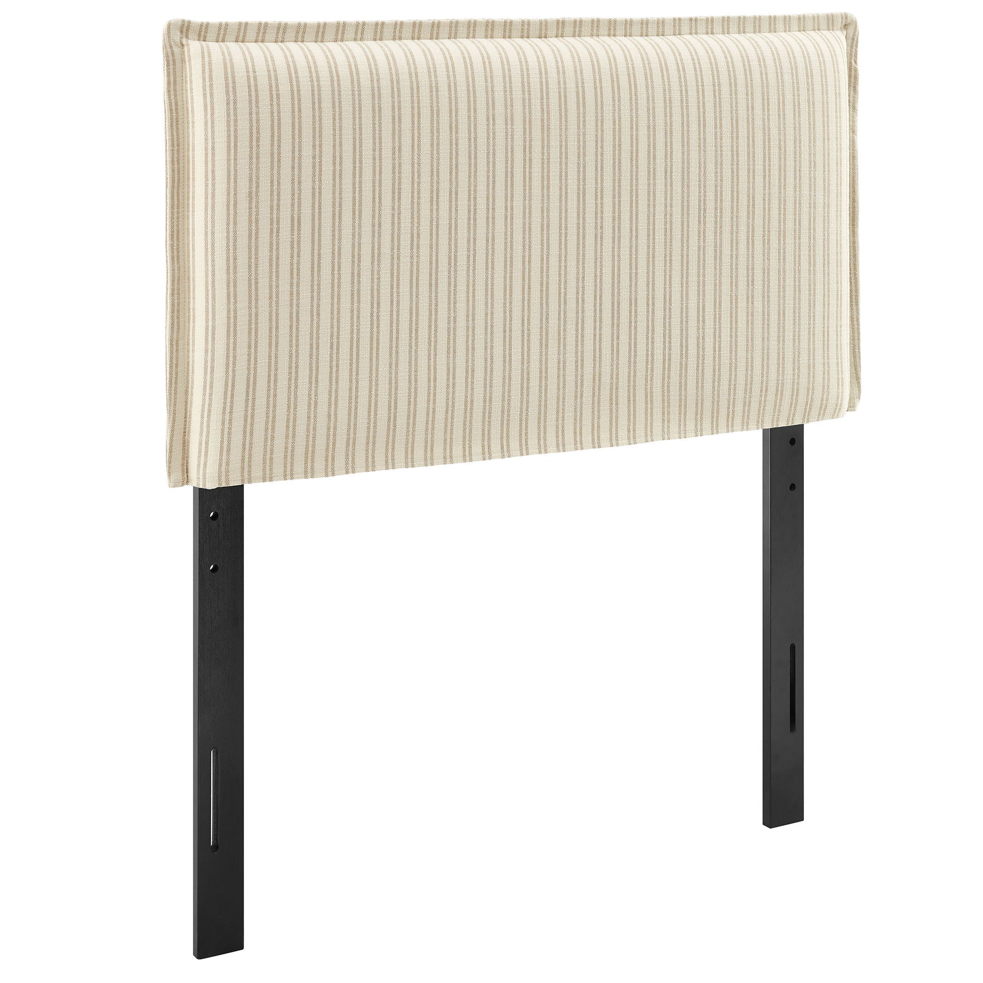 Camille Striped Linen Blend Twin Size Headboard