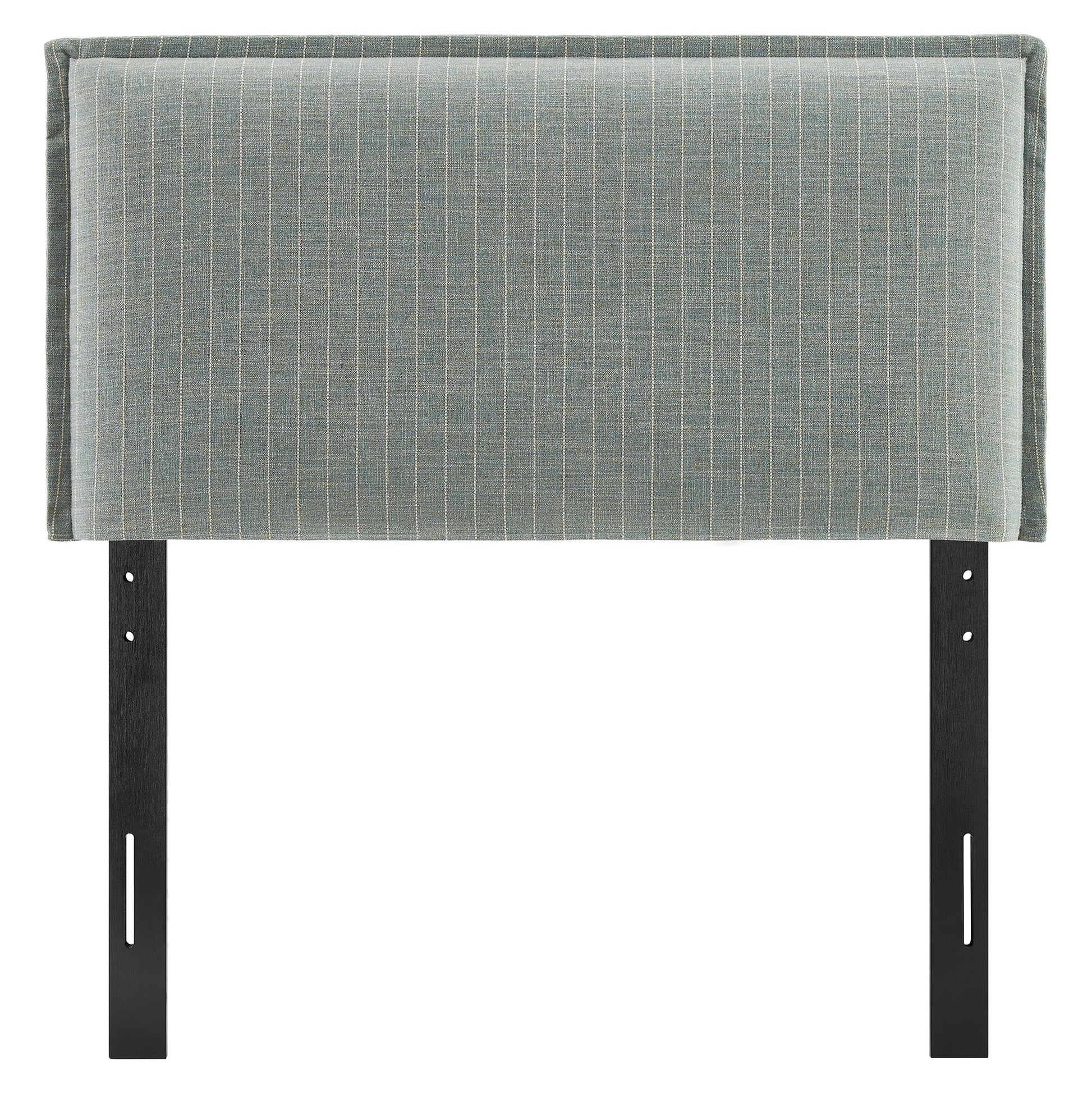 Camille Striped Linen Blend Twin Size Headboard