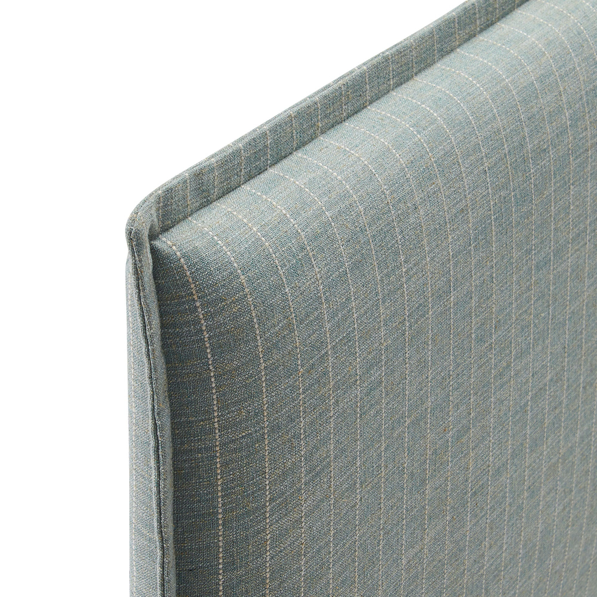 Camille Striped Linen Blend Twin Size Headboard