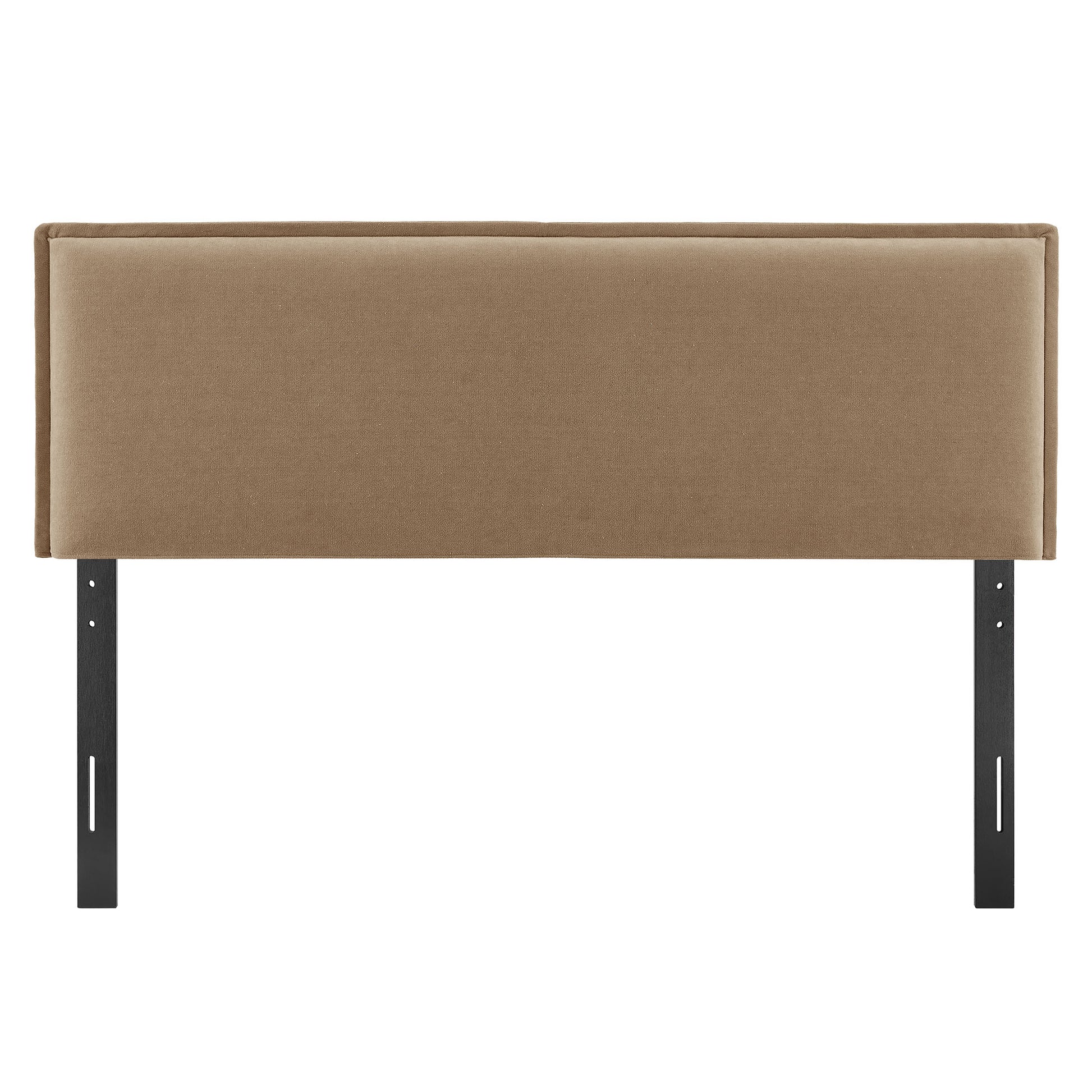 Camille Upholstered Linen Blend Full Size Headboard - Linen