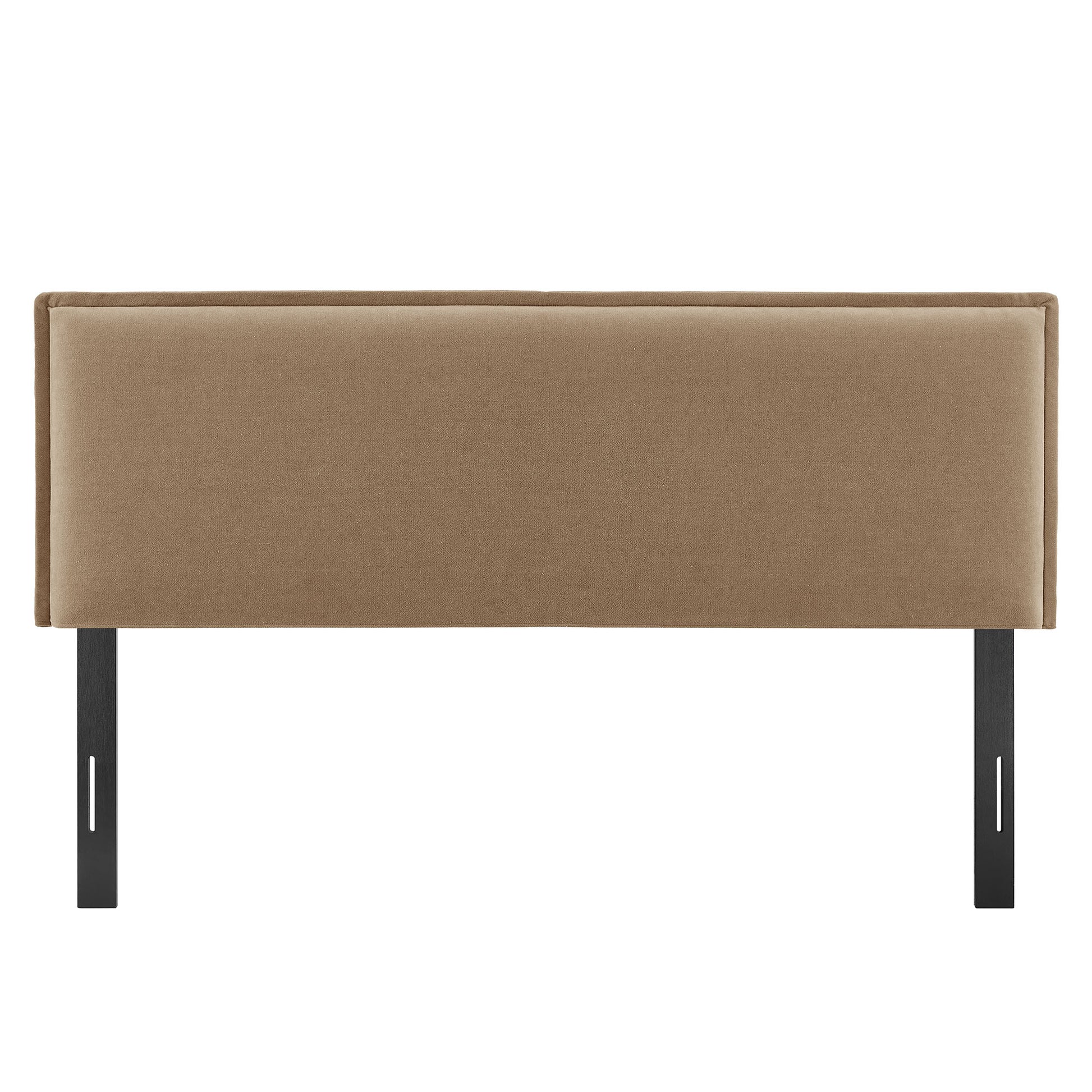 Camille Upholstered Linen Blend Full Size Headboard - Sage