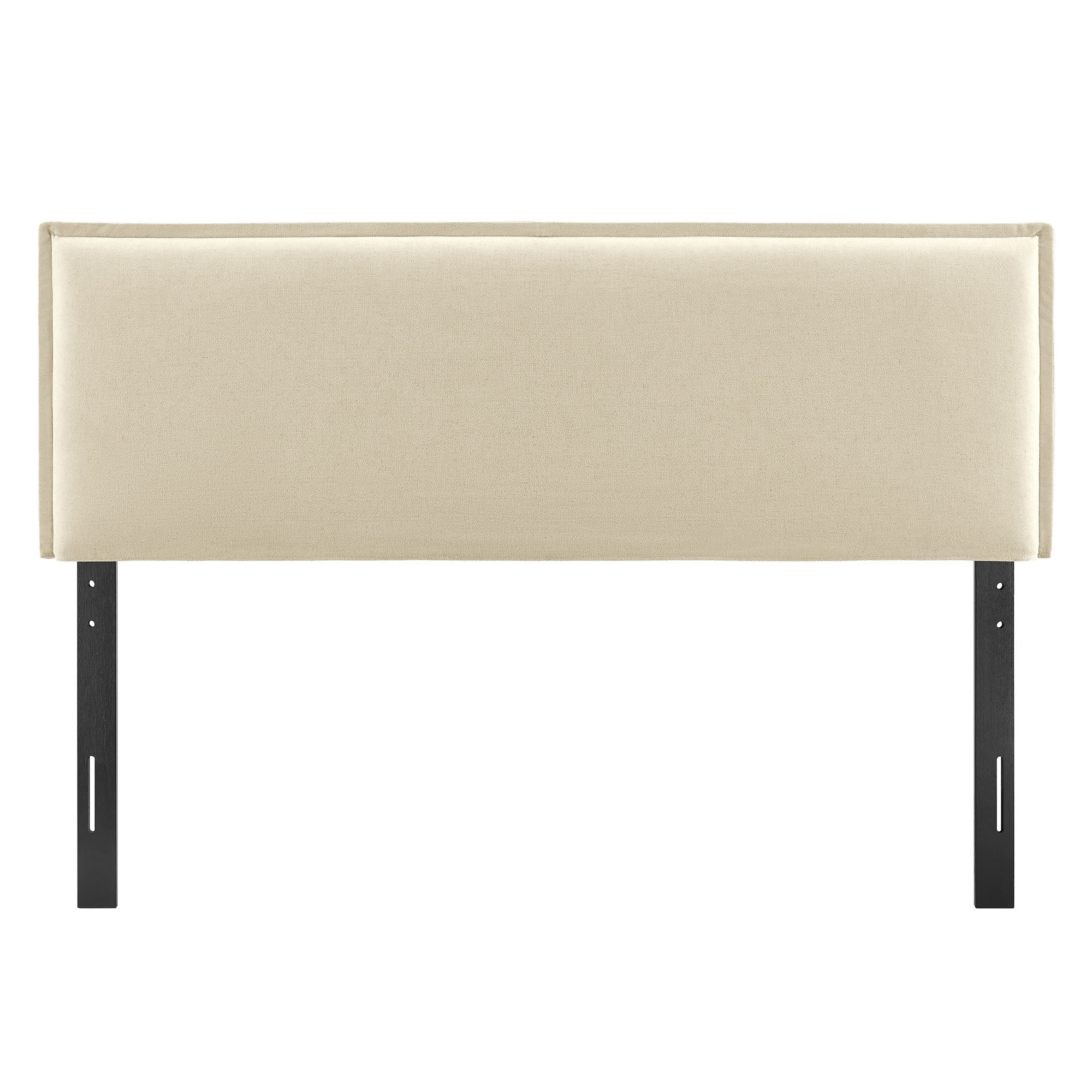Camille Upholstered Linen Blend Full Size Headboard