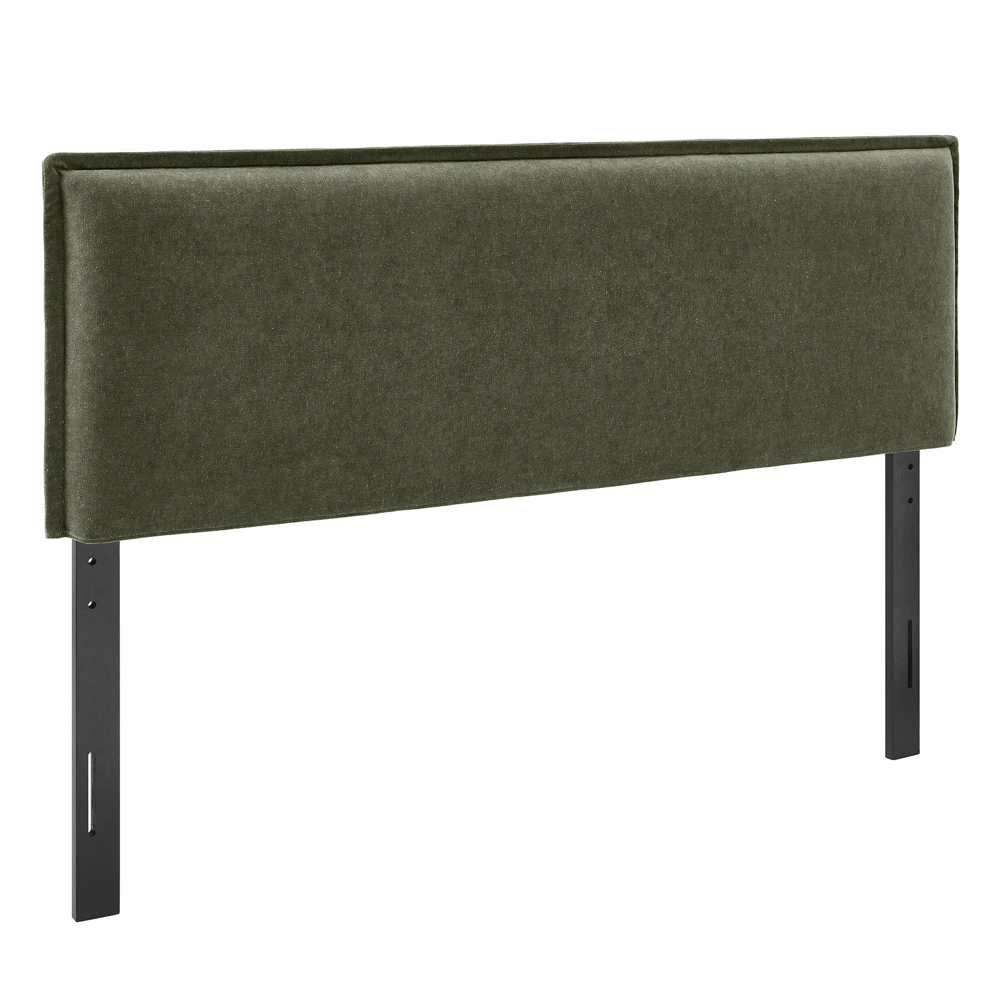 Camille Upholstered Linen Blend Full Size Headboard