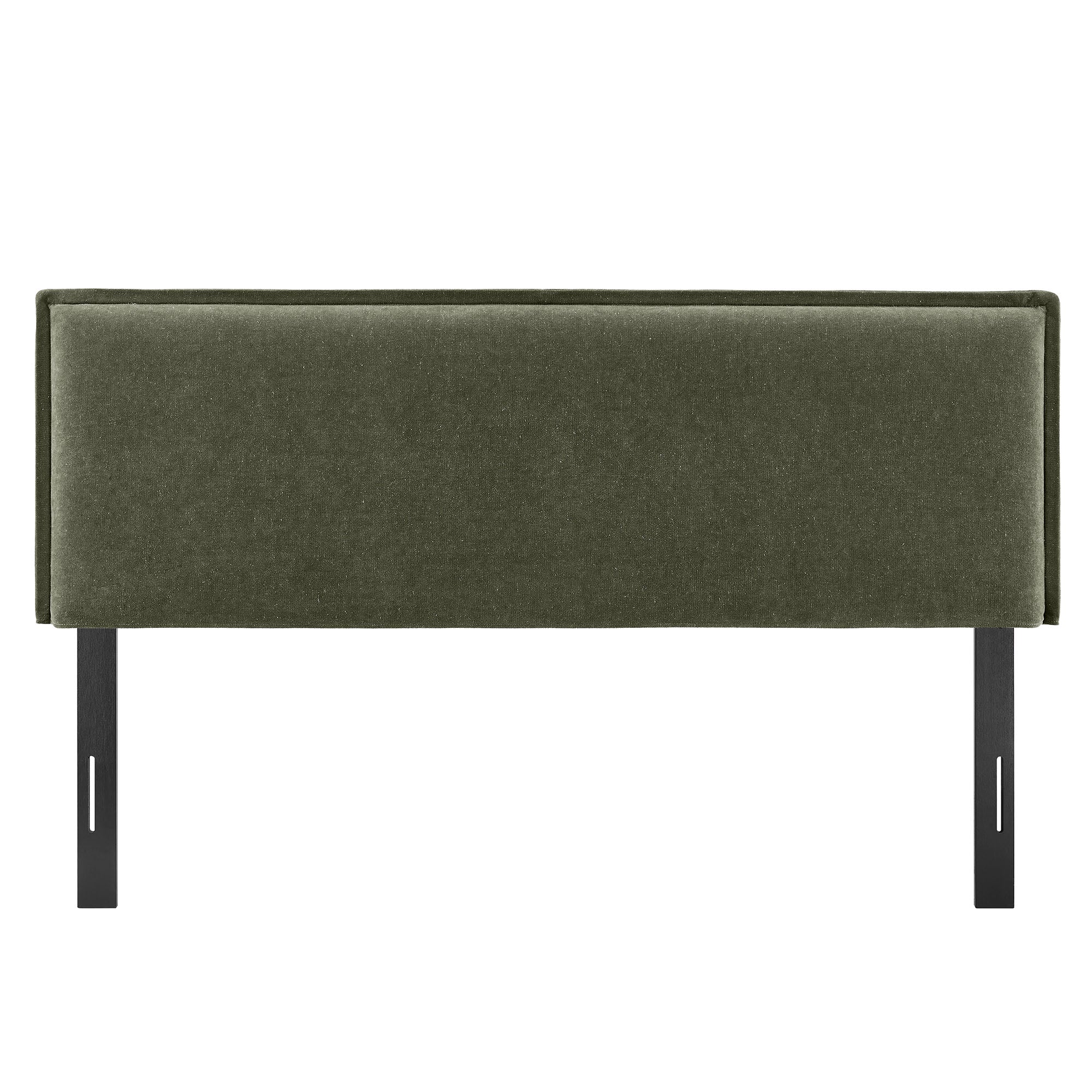 Camille Upholstered Linen Blend Full Size Headboard