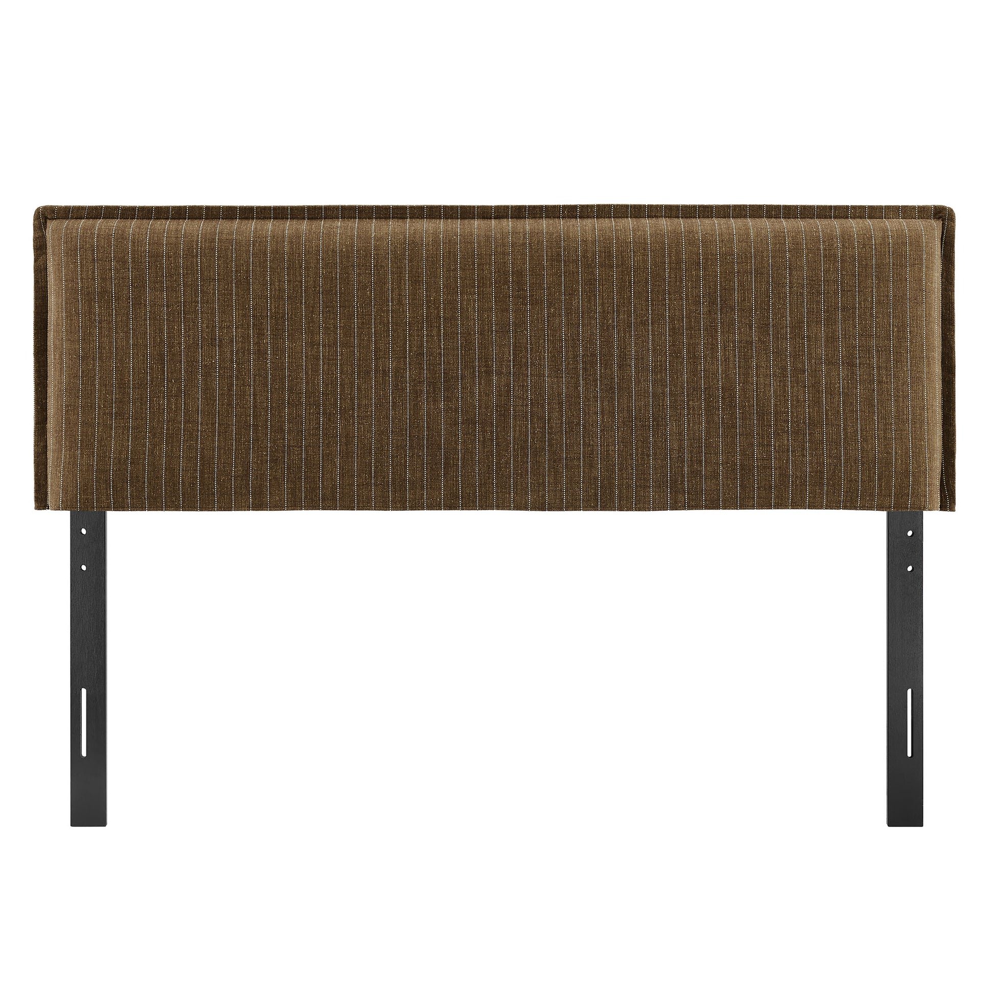 Camille Striped Linen Blend Full Size Headboard