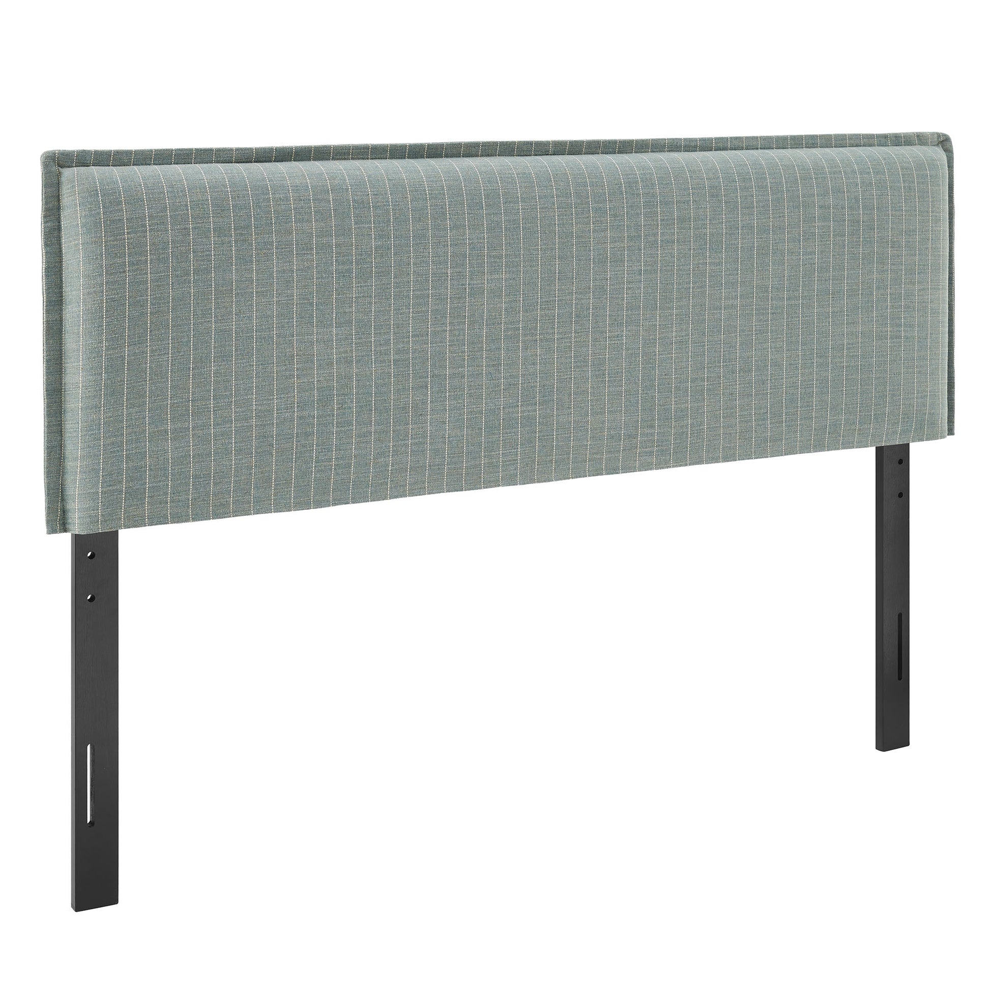Camille Striped Linen Blend Full Size Headboard