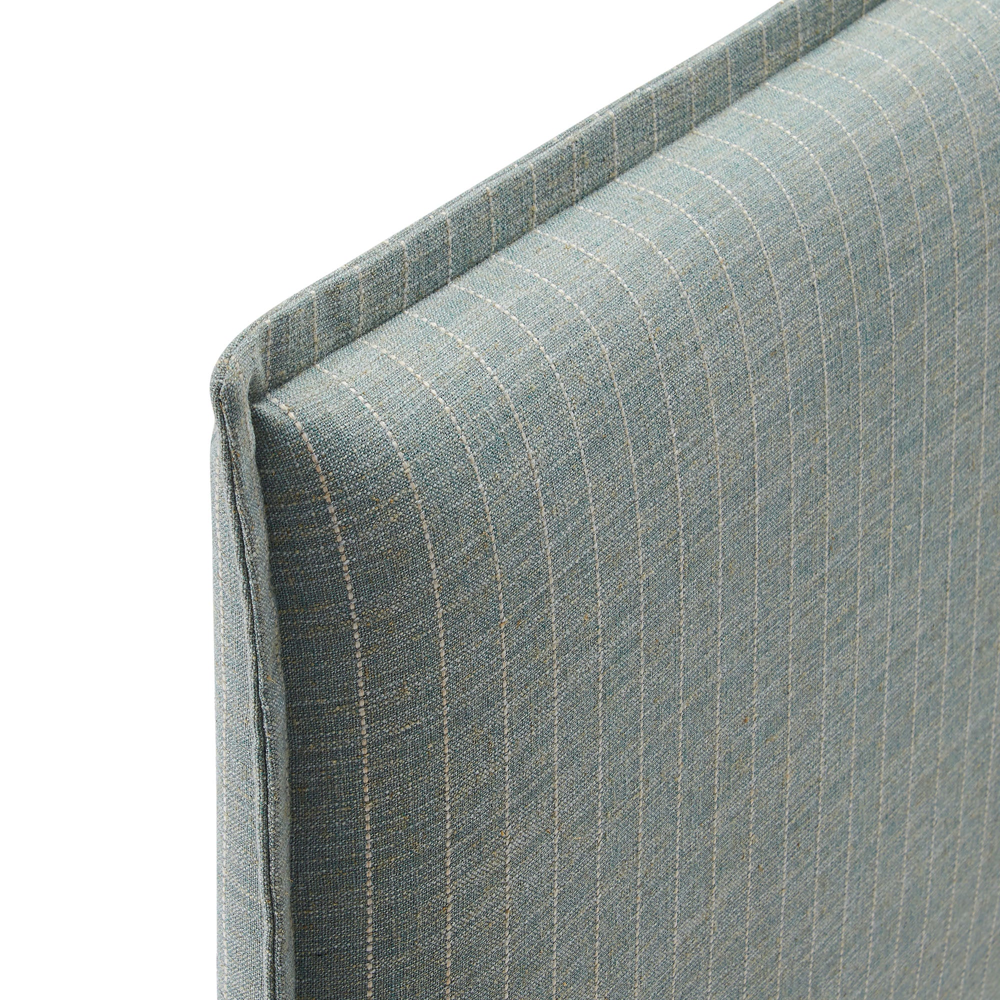 Camille Striped Linen Blend Full Size Headboard