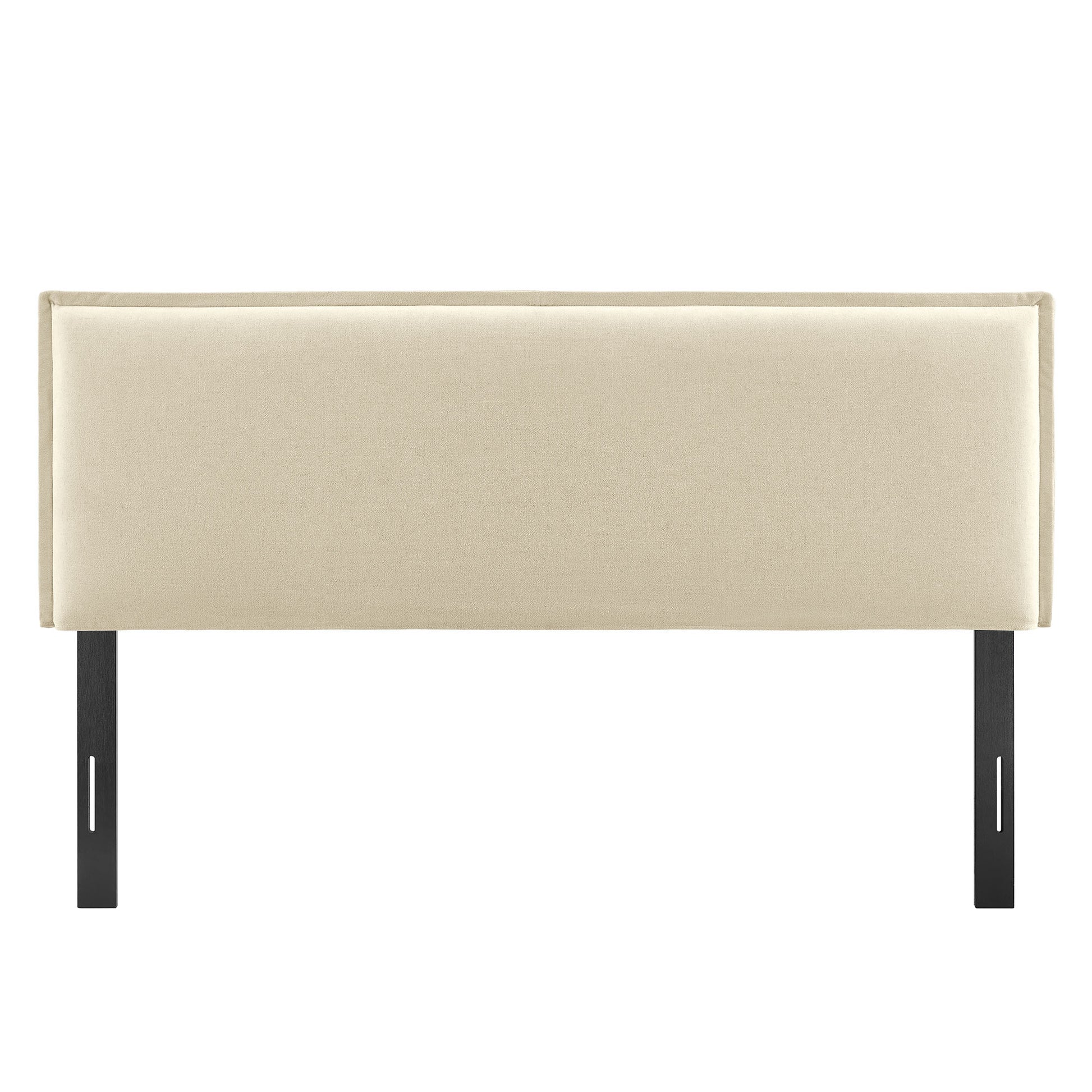 Camille Upholstered Linen Blend Headboard