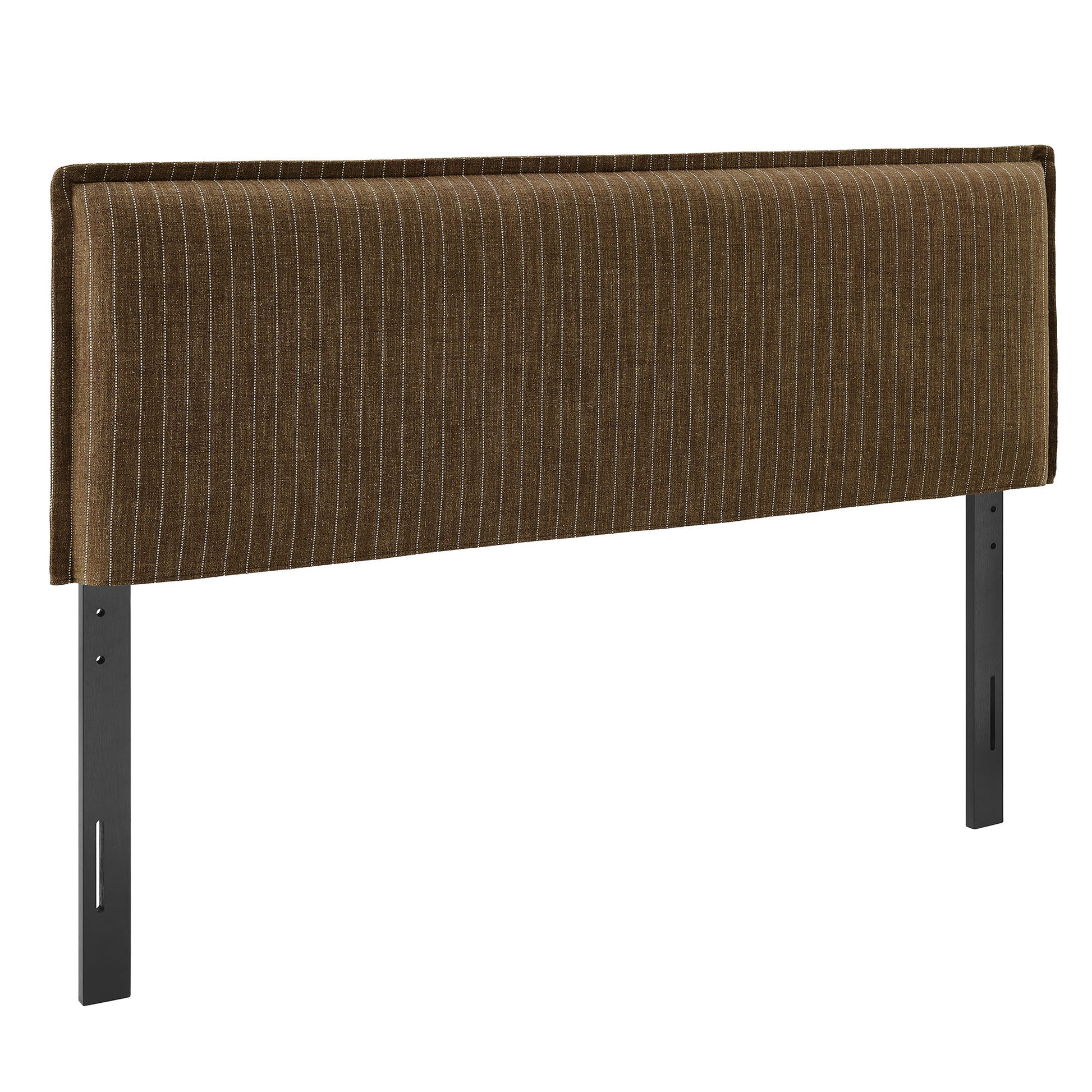 Camille Striped Linen Blend Headboard - Earth Stripe