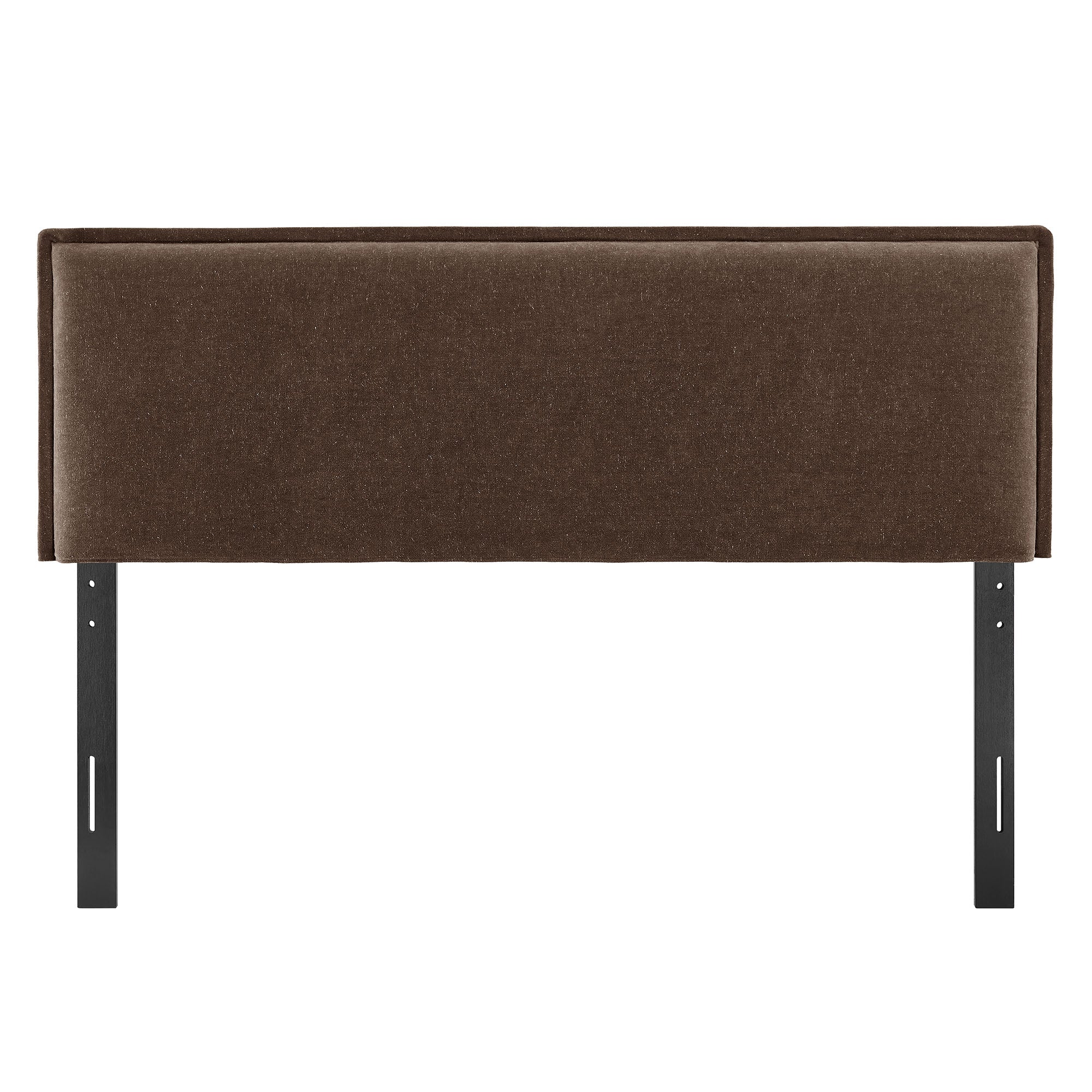 Camille Upholstered Linen Blend King Size Headboard