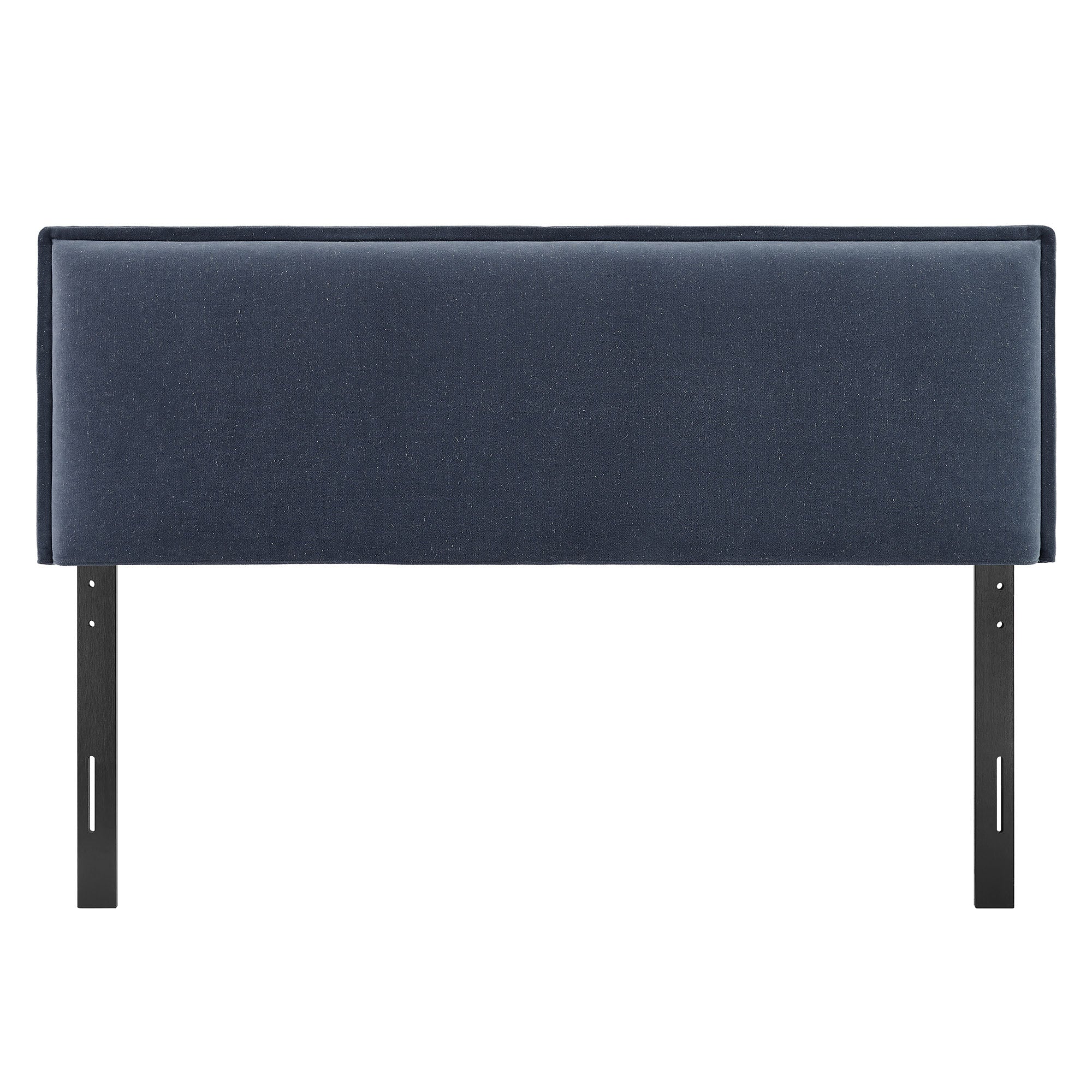 Camille Upholstered Linen Blend King Size Headboard
