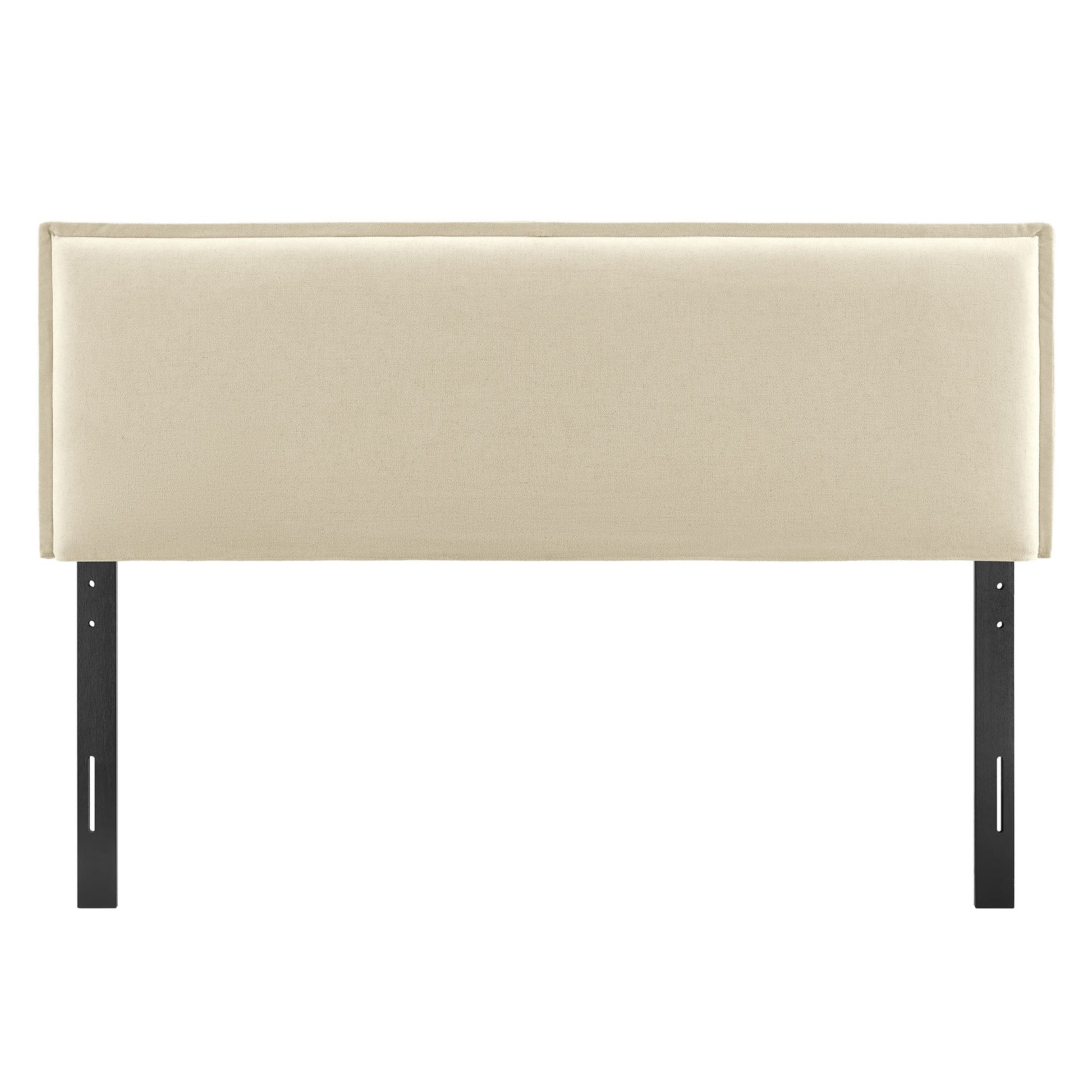 Camille Upholstered Linen Blend King Size Headboard