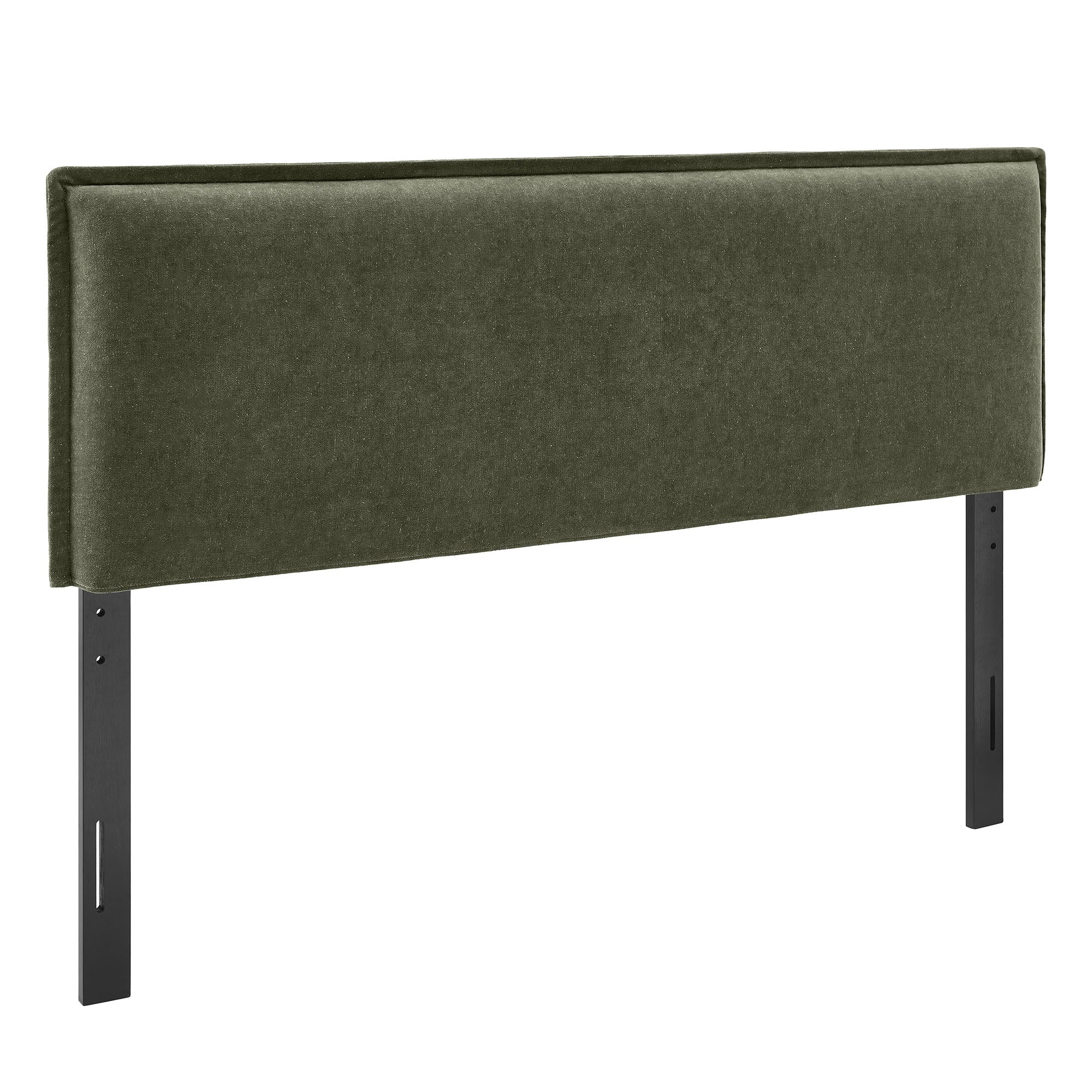 Camille Upholstered Linen Blend King Size Headboard