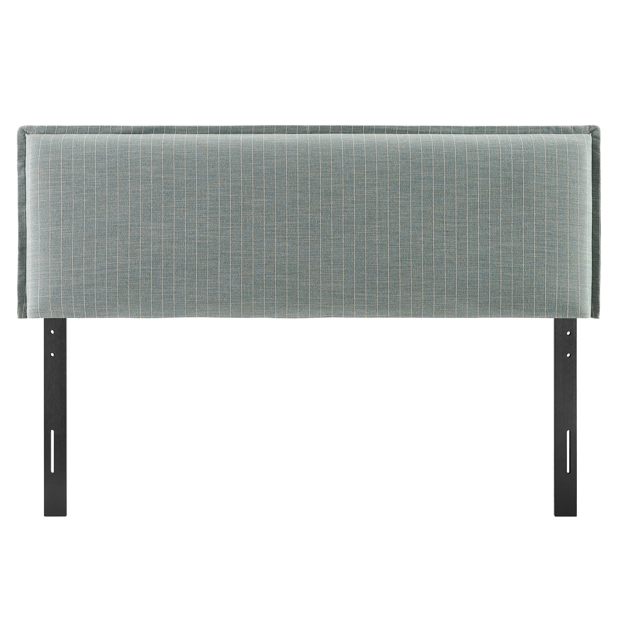Camille Striped Linen Blend King Size Headboard