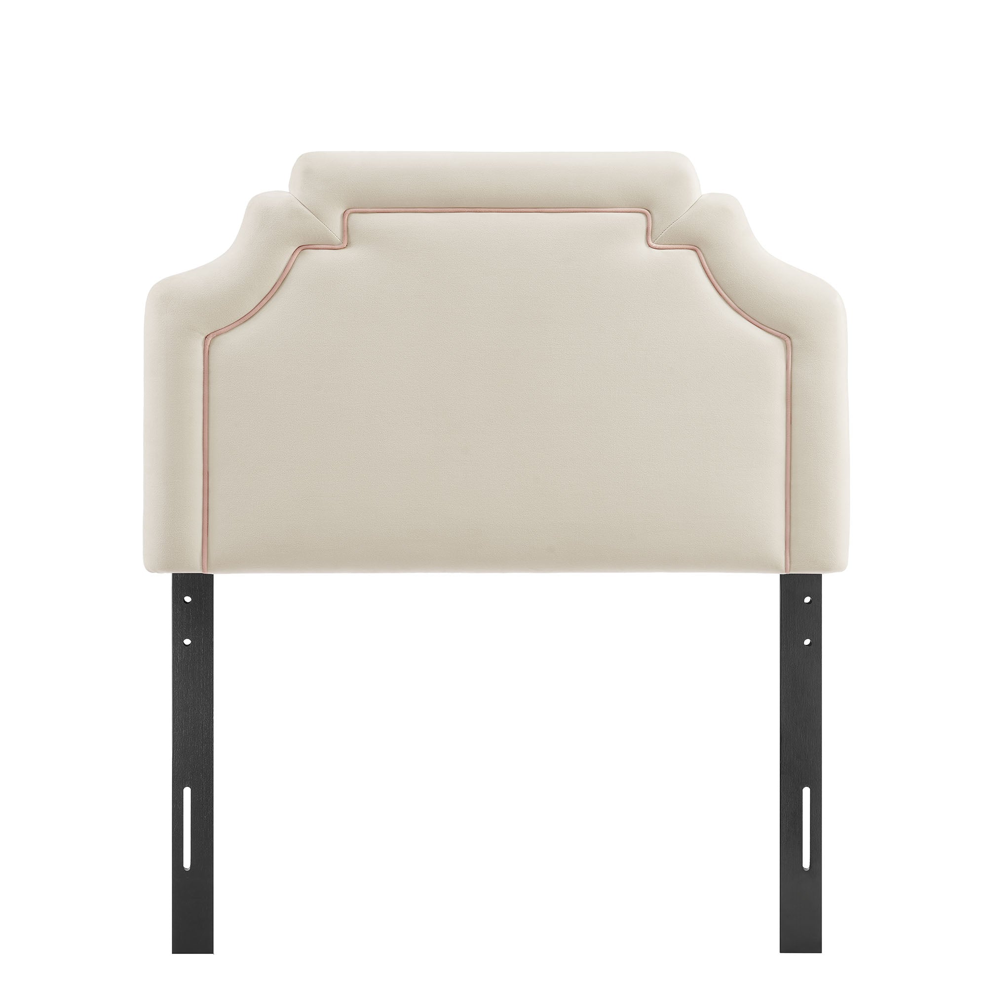 Magnolia Stain-Resistant Performance Velvet Twin Size Headboard