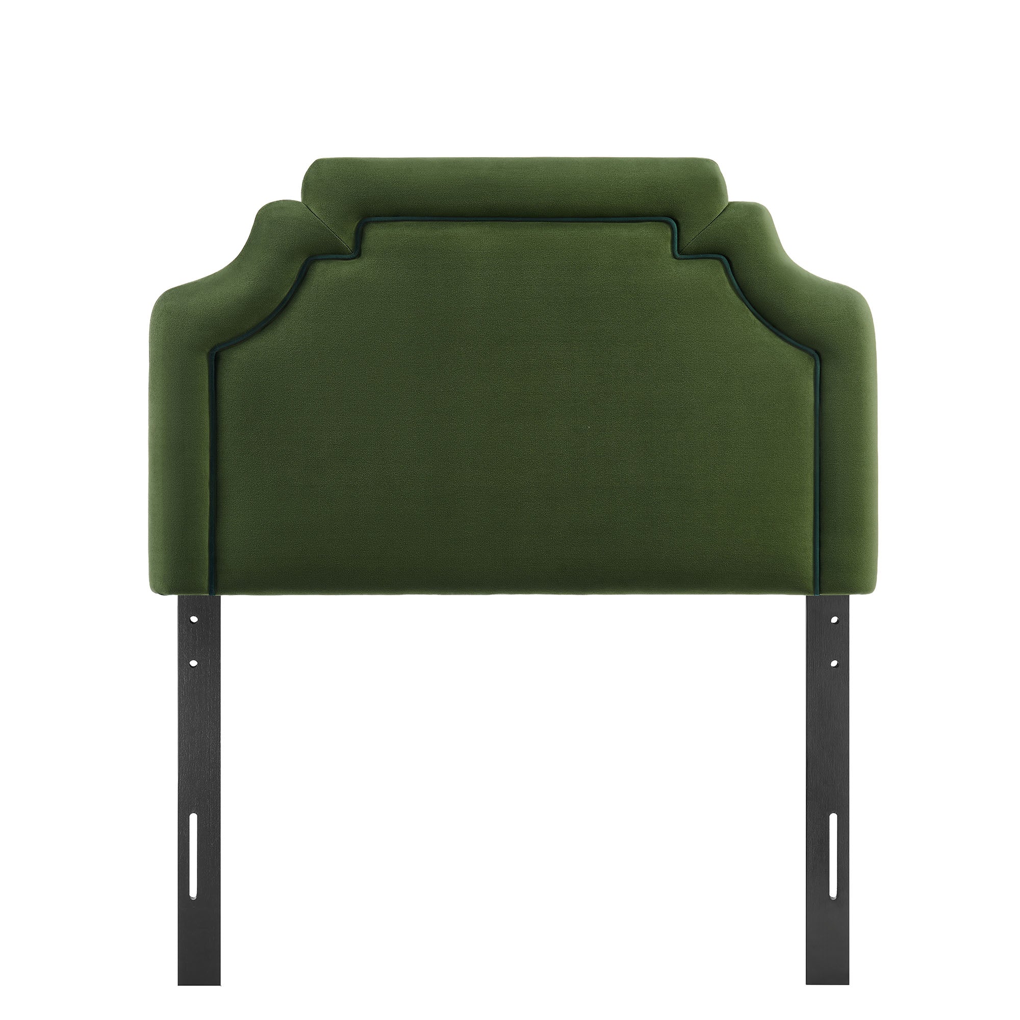 Magnolia Stain-Resistant Performance Velvet Twin Size Headboard