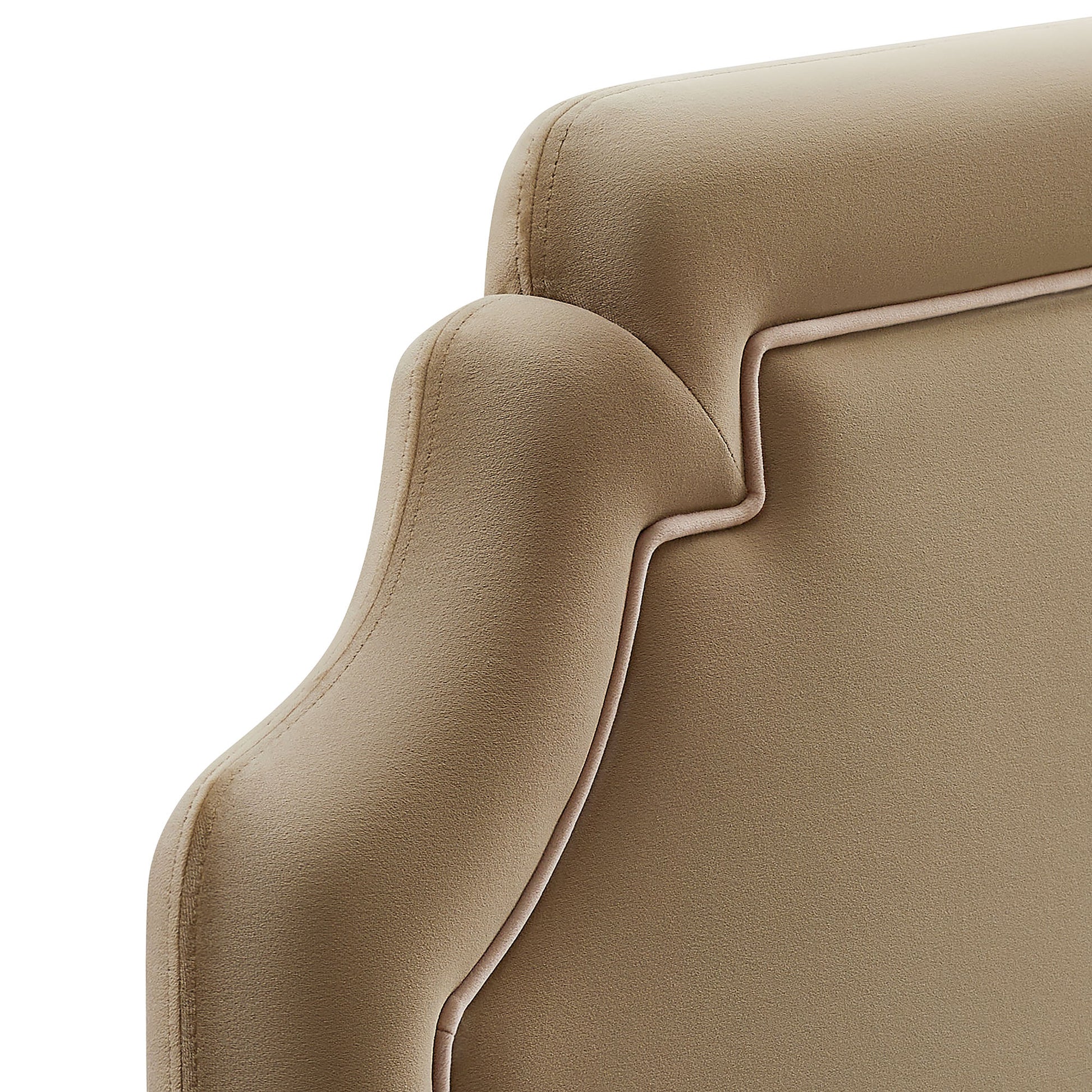 Magnolia Stain-Resistant Performance Velvet Twin Size Headboard