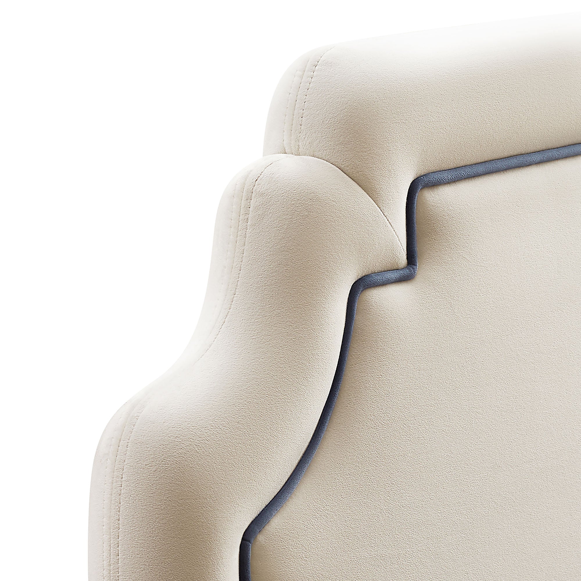 Magnolia Stain-Resistant Performance Velvet Full Size Headboard