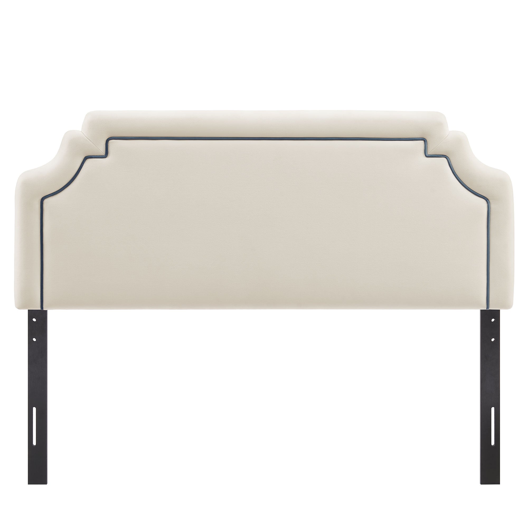 Magnolia Stain-Resistant Performance Velvet King Size Headboard