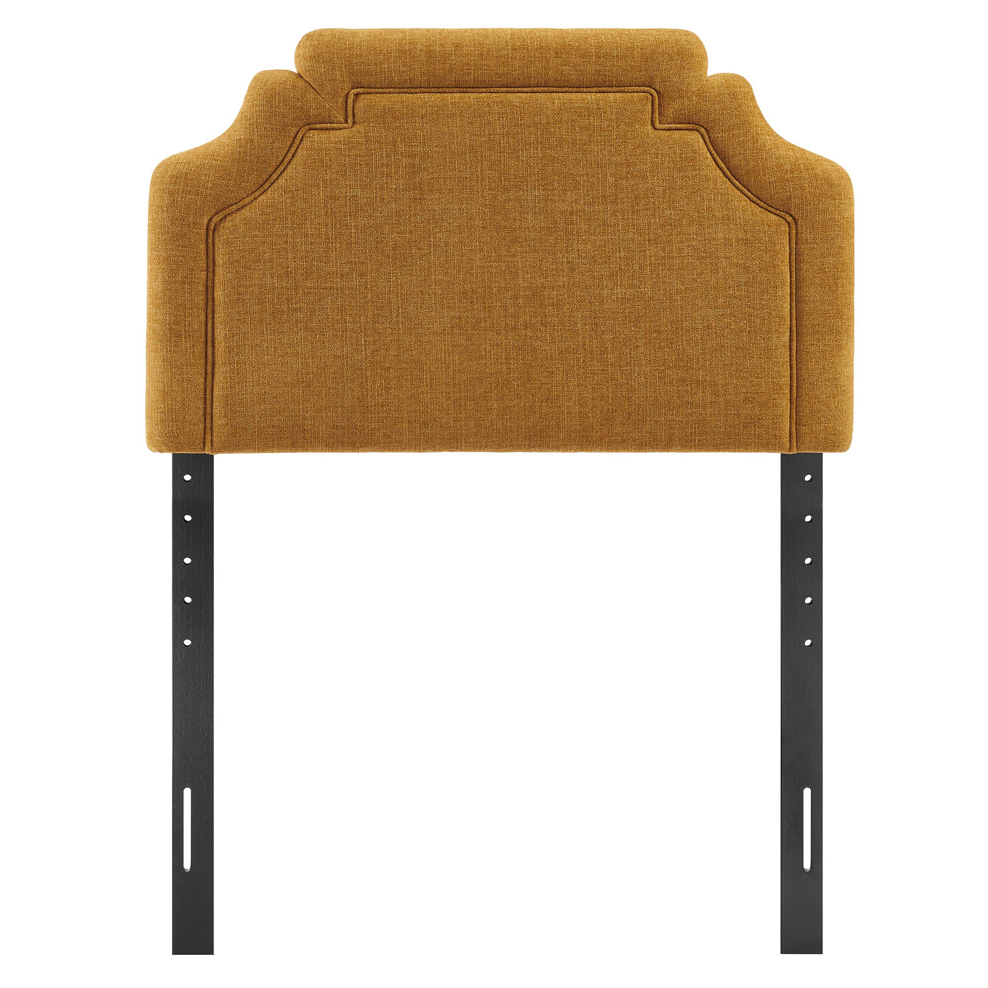 Magnolia Upholstered Fabric Twin Size Headboard