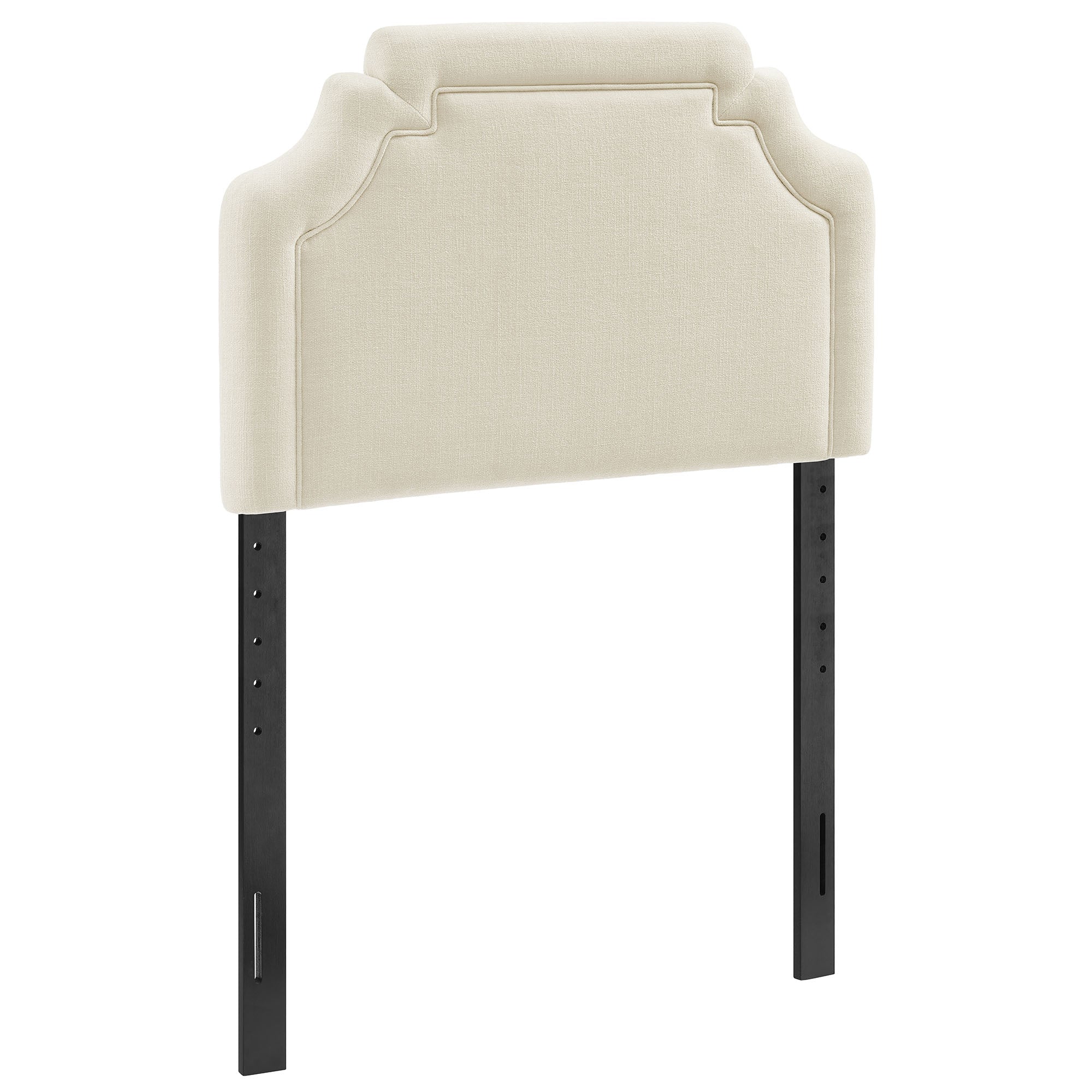 Magnolia Upholstered Fabric Headboard - Ecru