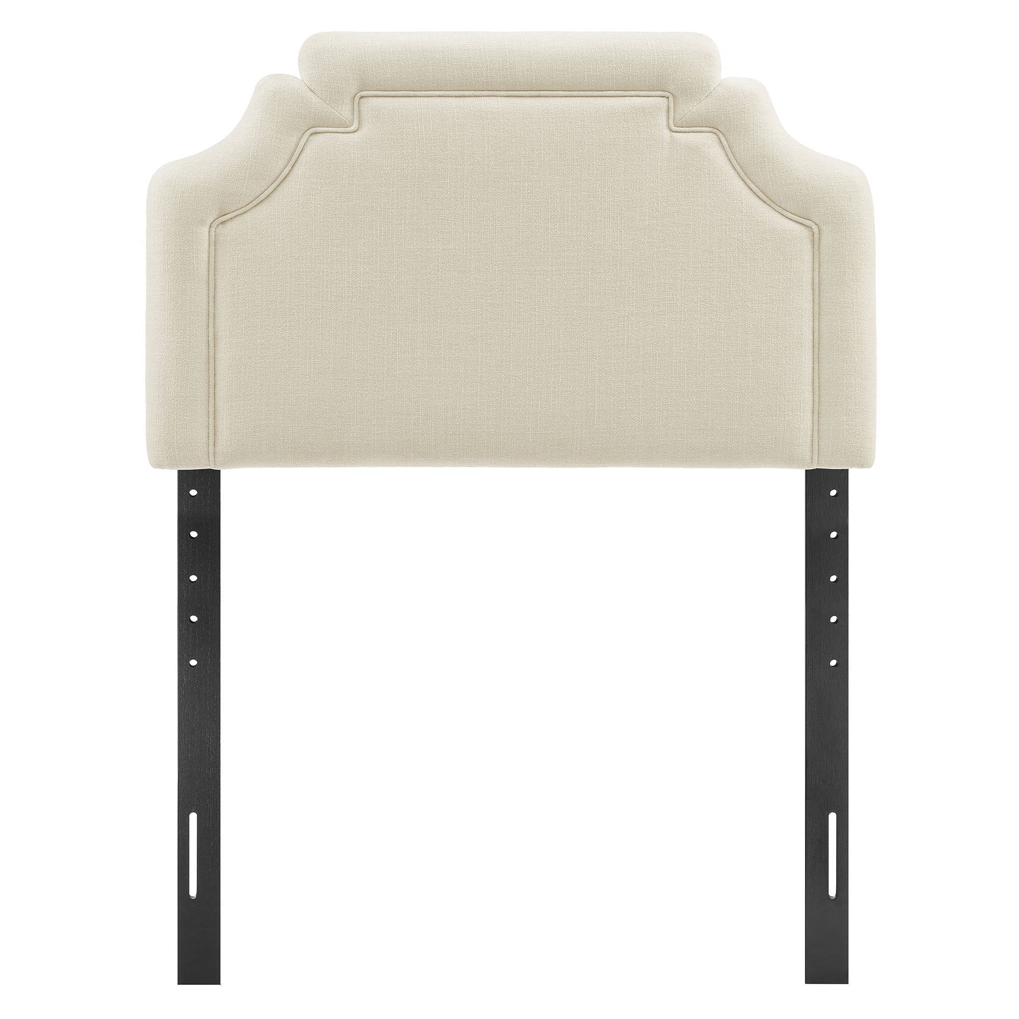 Magnolia Upholstered Fabric Twin Size Headboard
