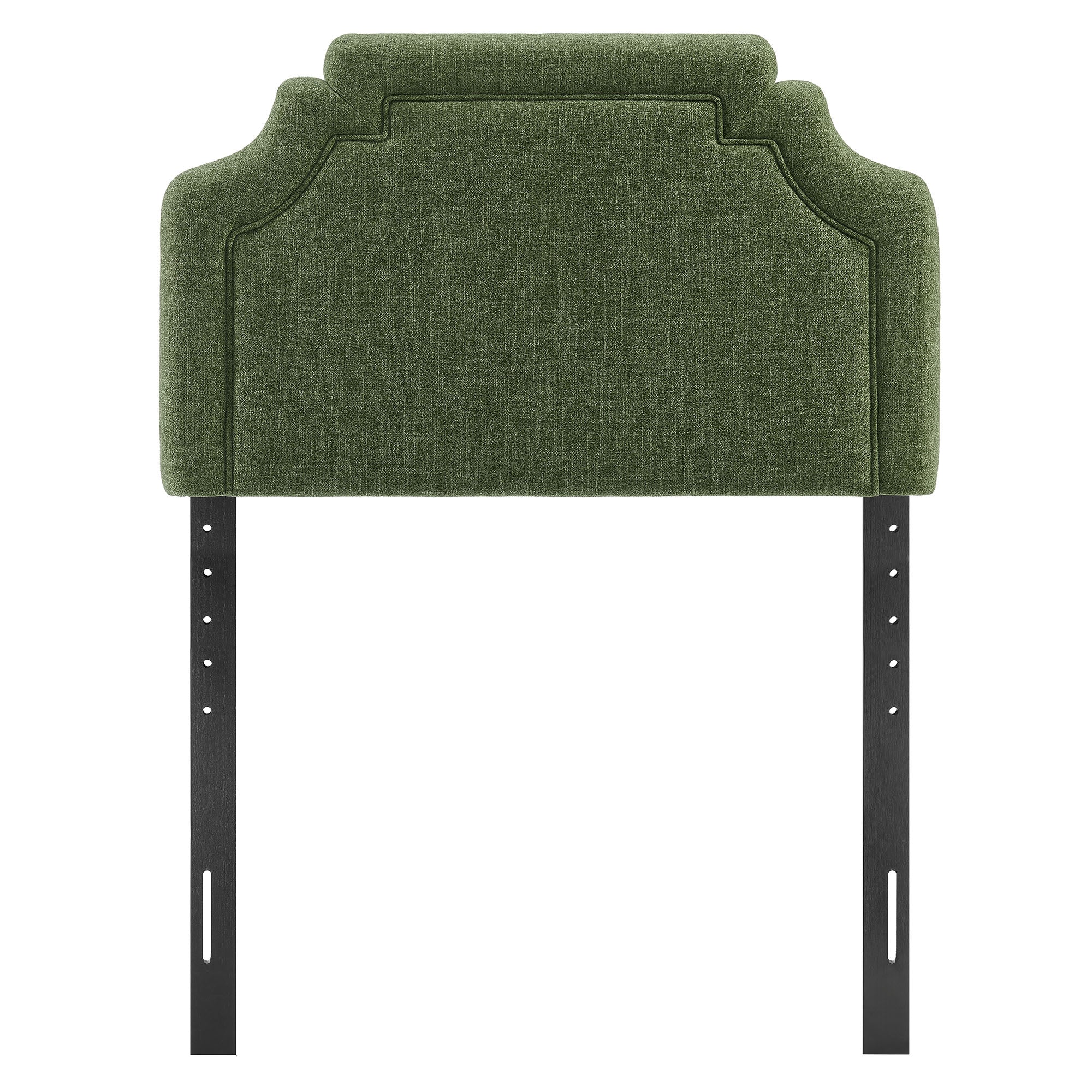 Magnolia Upholstered Fabric Twin Size Headboard