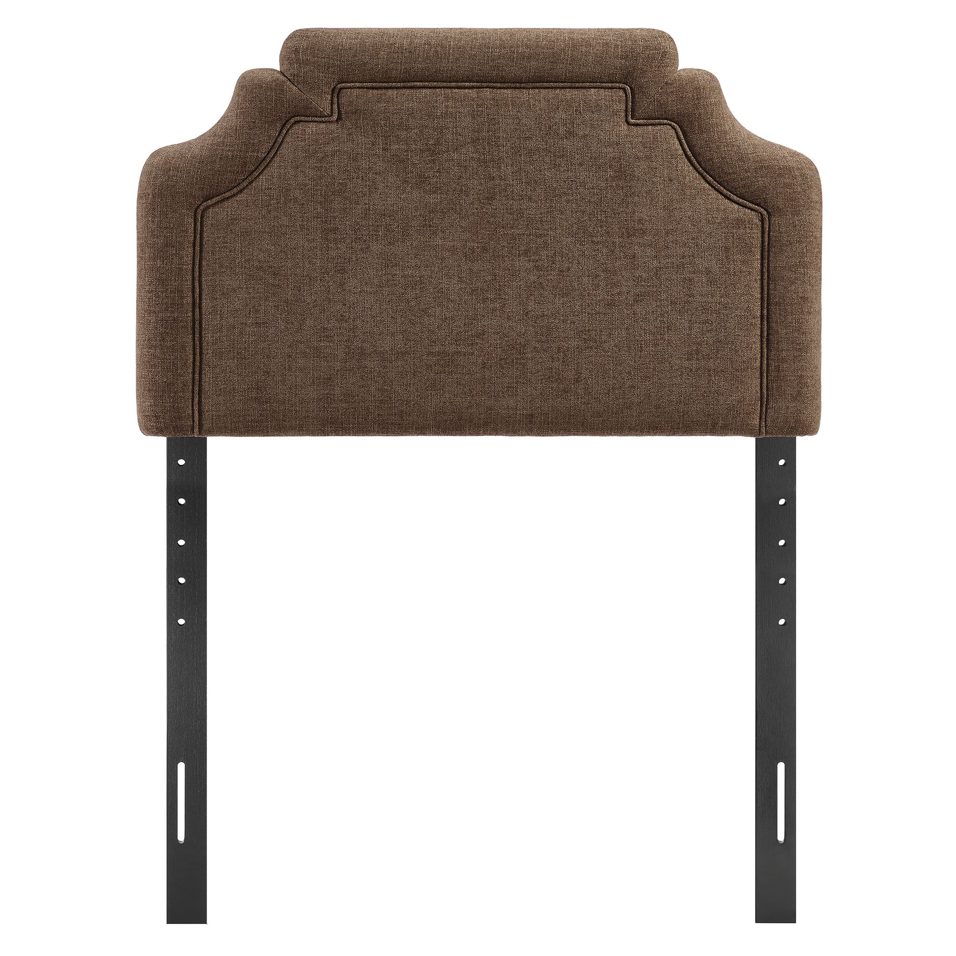Magnolia Upholstered Fabric Twin Size Headboard