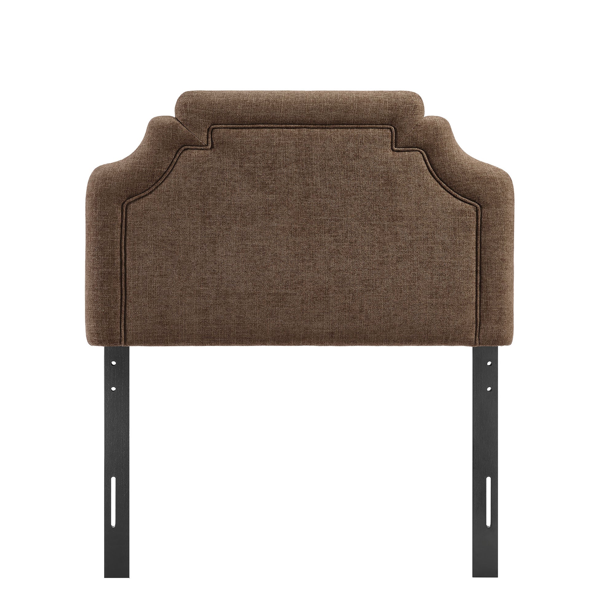Magnolia Upholstered Fabric Twin Size Headboard